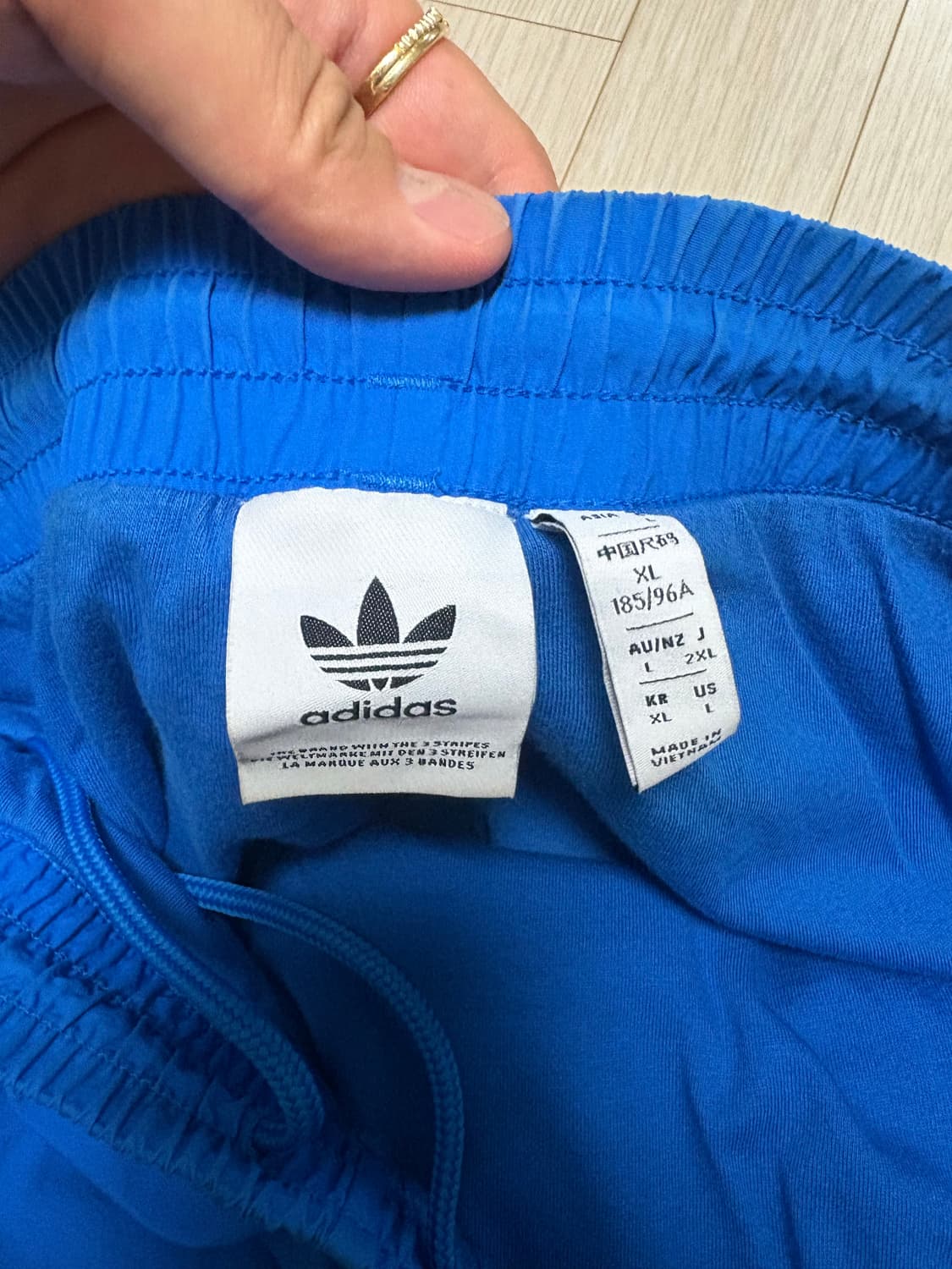 아디다스 조거팬츠 블루 XL 상품이미지3