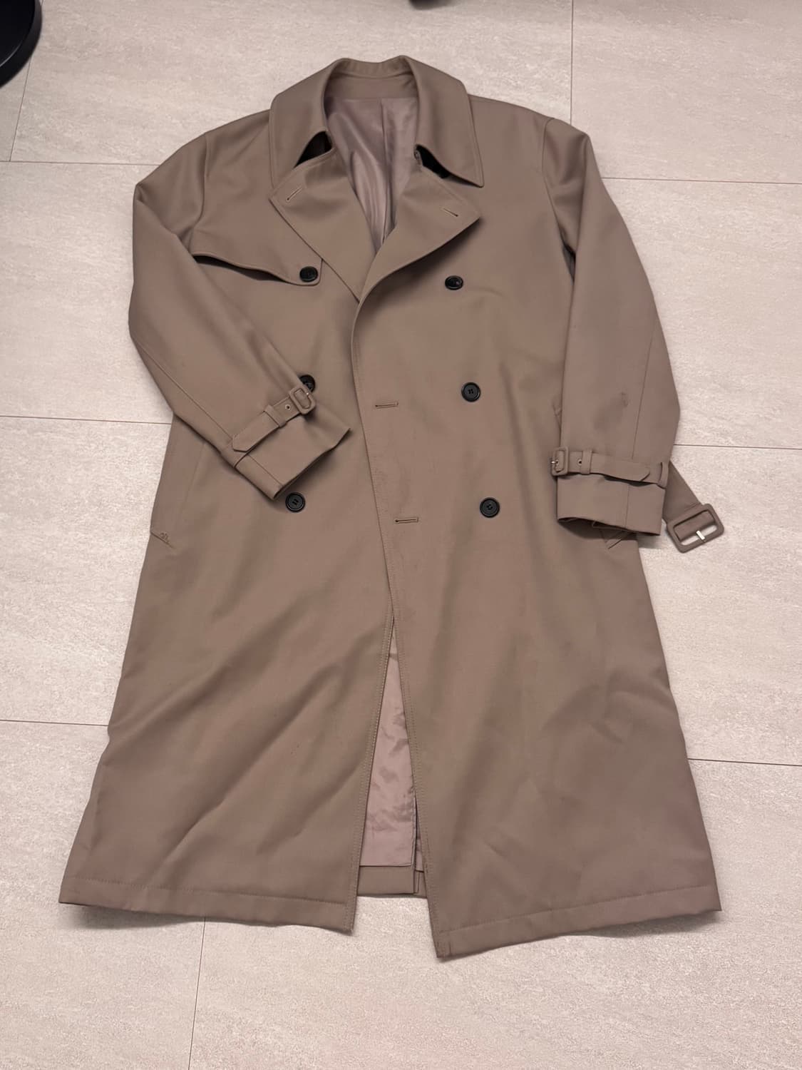 쿠어 울 트렌치 코트 s  상품이미지2