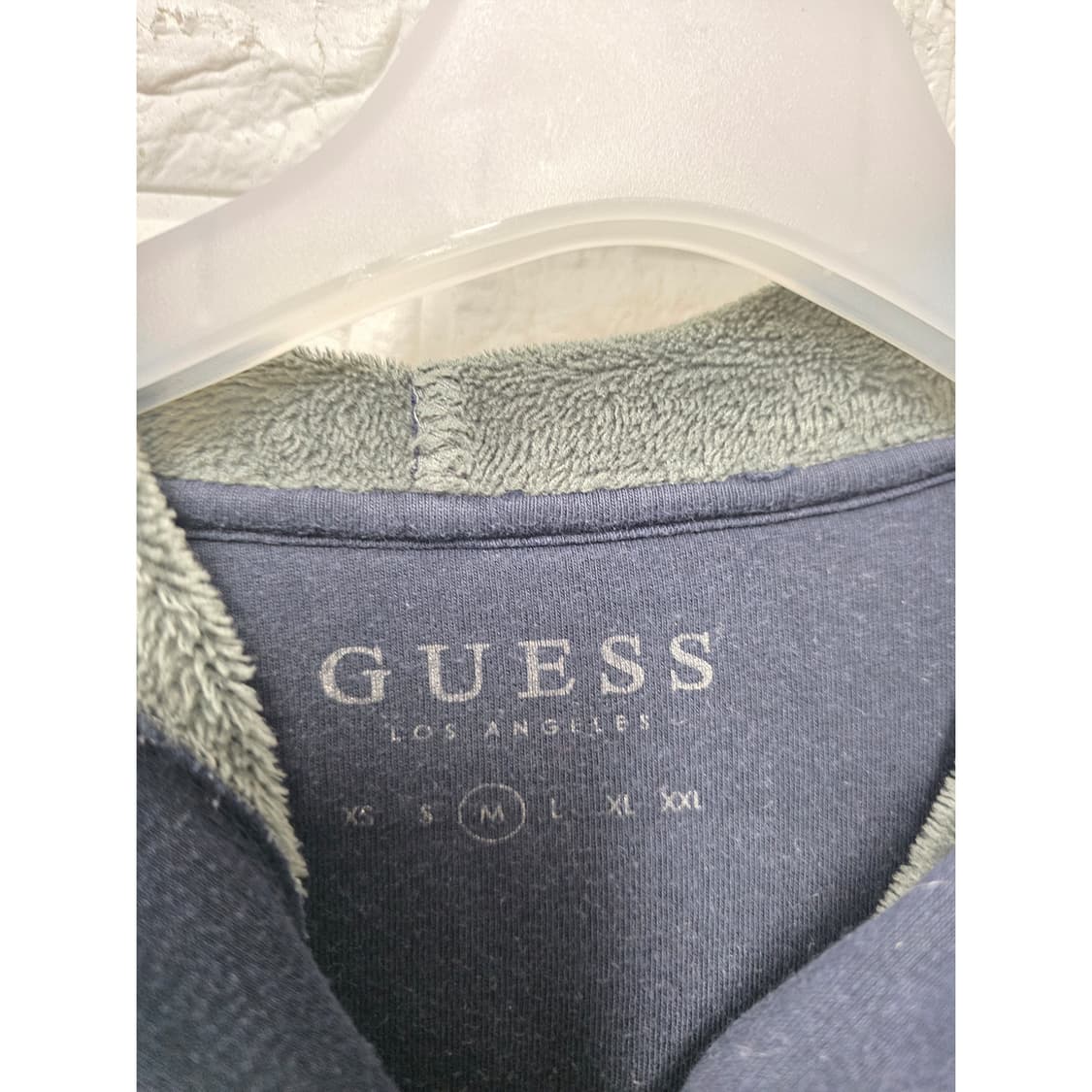 게스 네이비 후드집업 L 상품이미지2