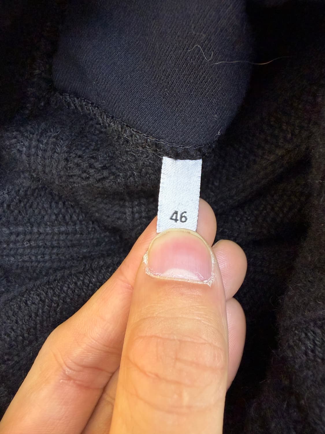 돌체앤가바나 캐시미어 리브드 가디건 상품이미지5