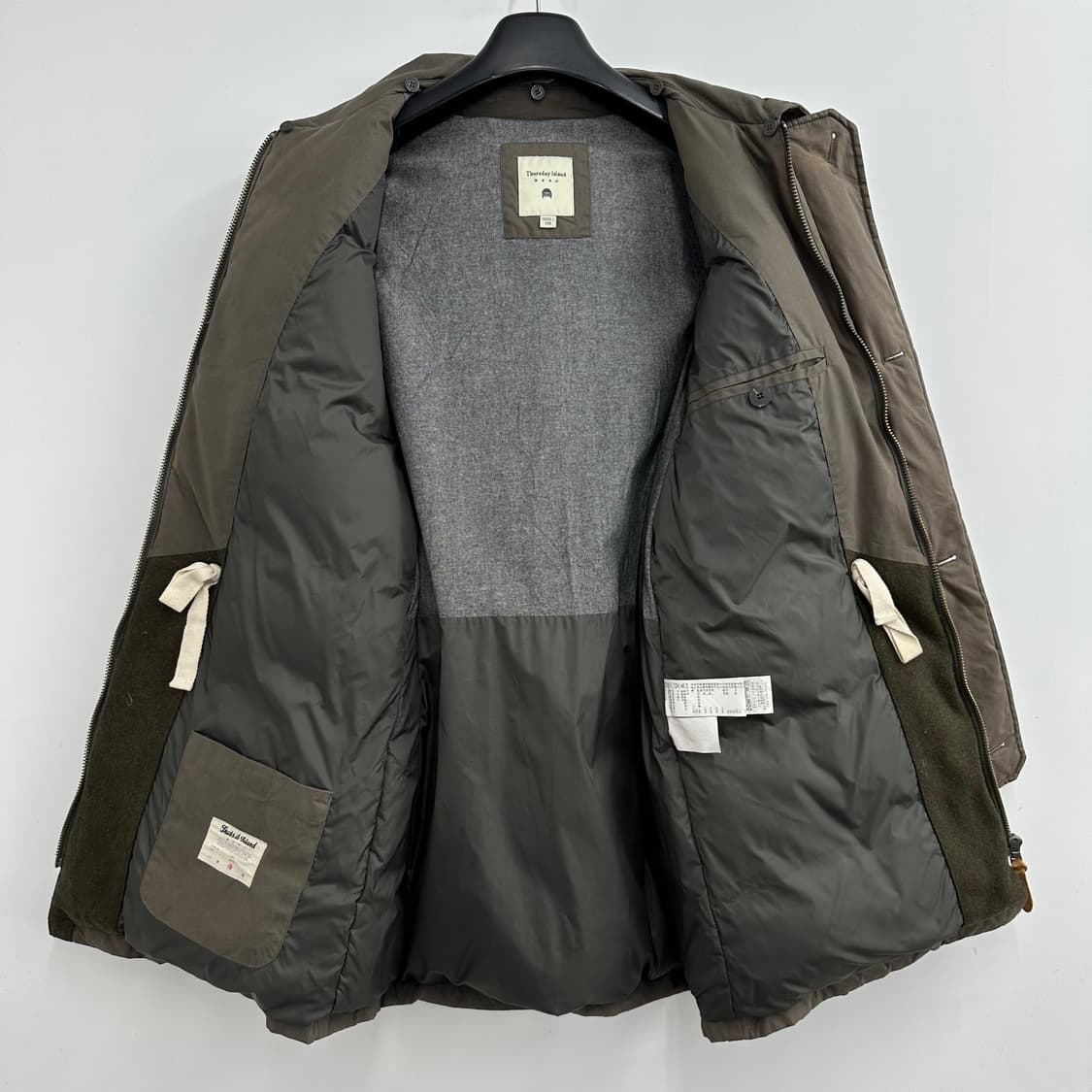 100 써스데이아일랜드 남자 덕다운 패딩 상품이미지4