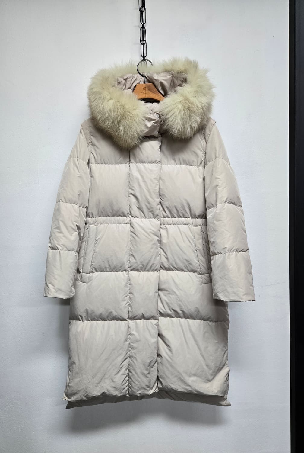 썸제이 SSUMJ 폭스 롱덕다운패딩 다운패딩 롱베스트 상품이미지1