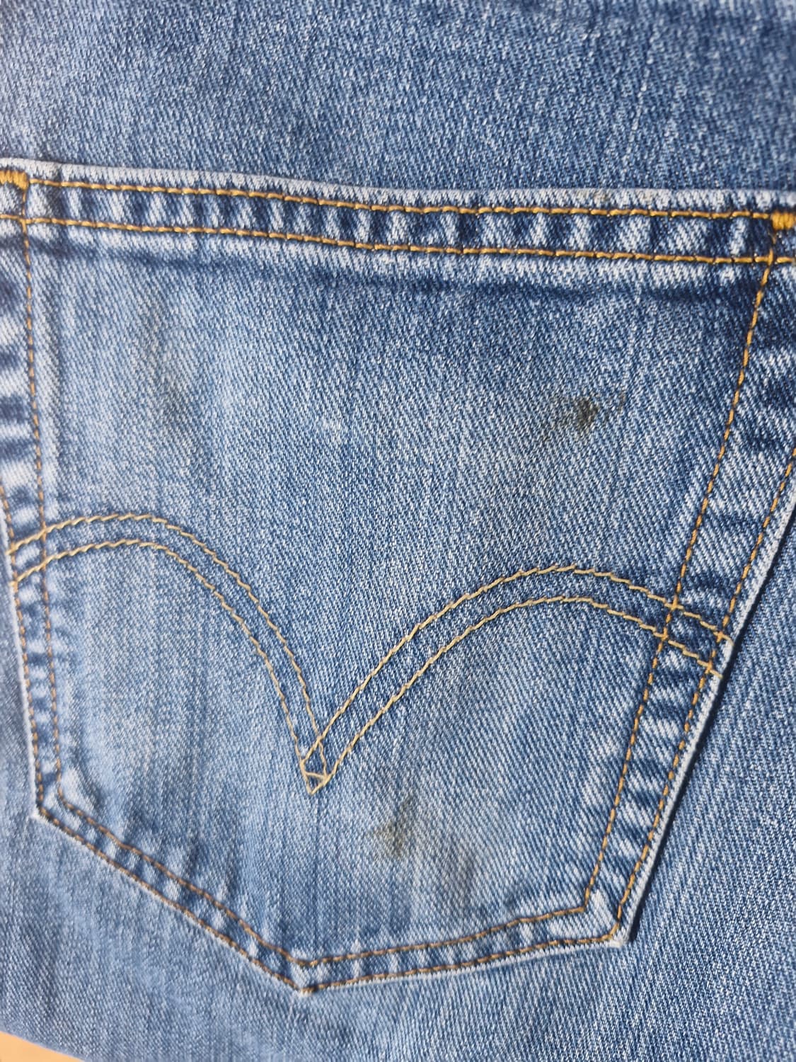 리바이스 505 W34 L30 레귤러핏 연중청 상품이미지4