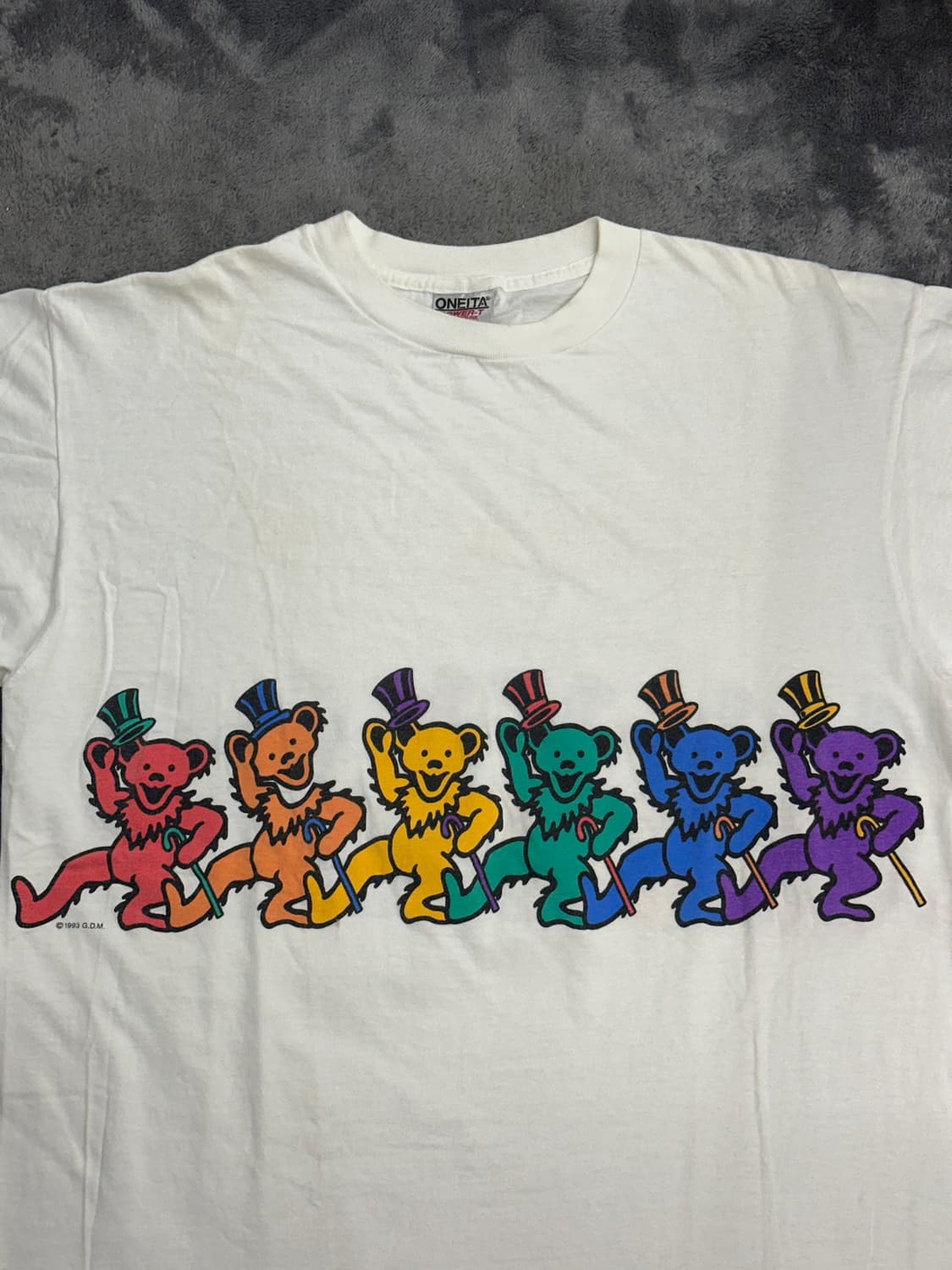 1997' 그레이트풀데드 댄싱베어 티셔츠 XL 상품이미지3