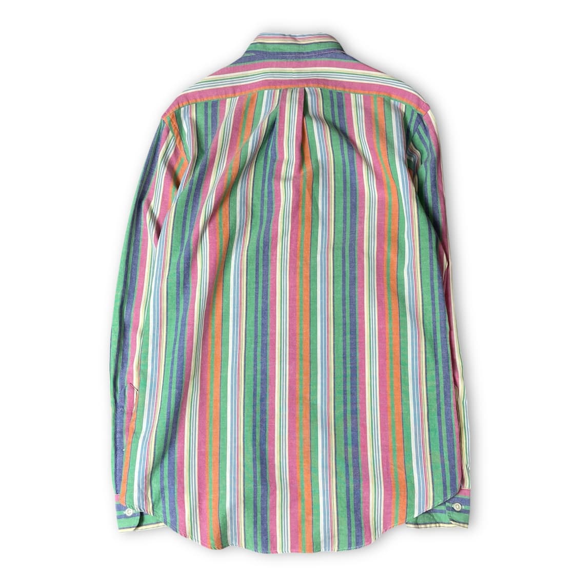 폴로 랄프로렌 블루포니 스트라이프 멀티 배색 긴팔 셔츠 커스텀핏 M 상품이미지2