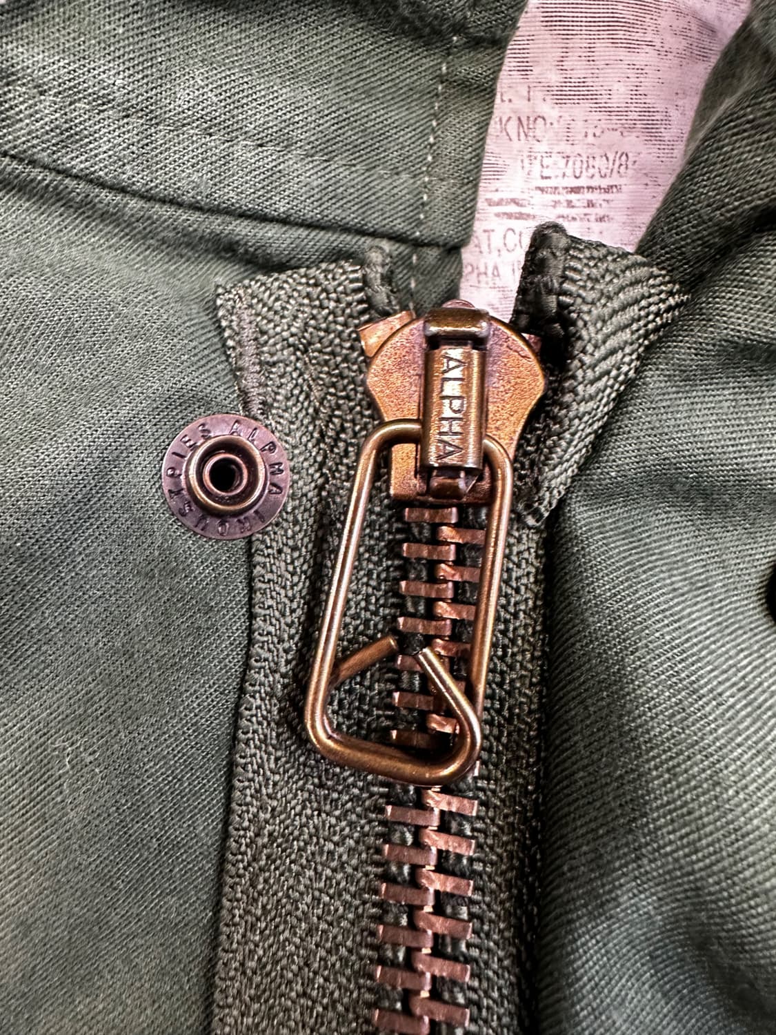 알파 인더스트리 M-65 필드 자켓 상품이미지4