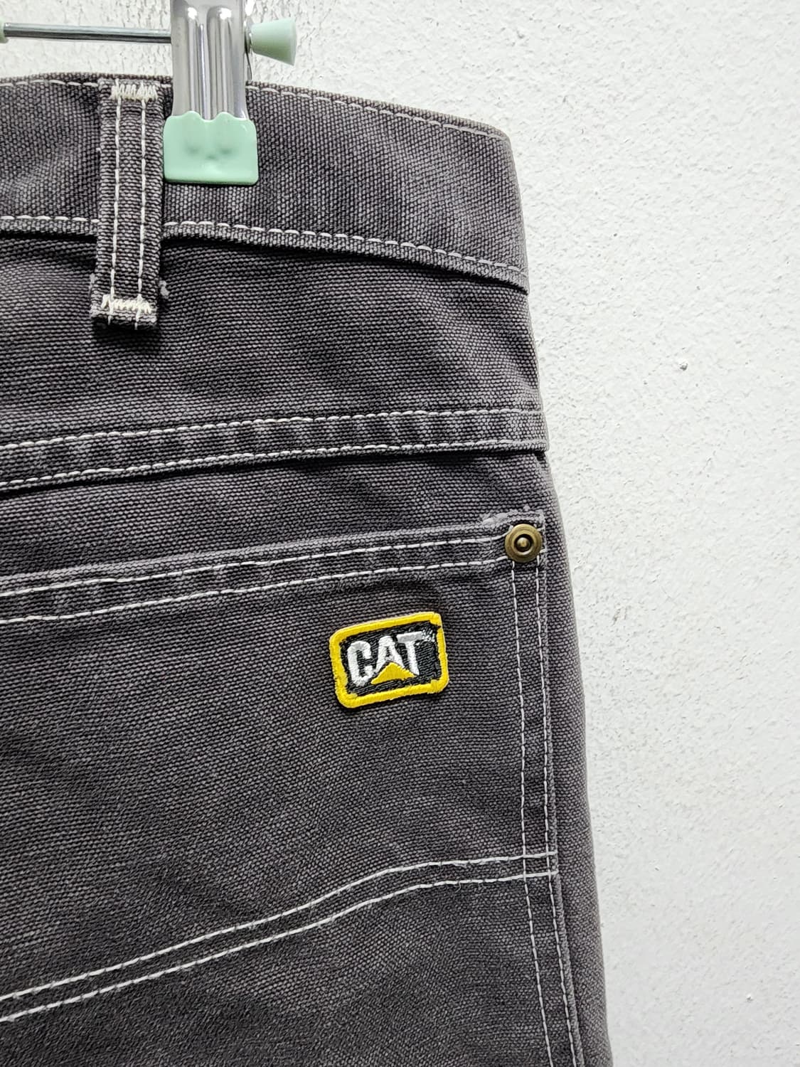 CAT 헤비코튼 워크웨어 더블니 워크팬츠 상품이미지3