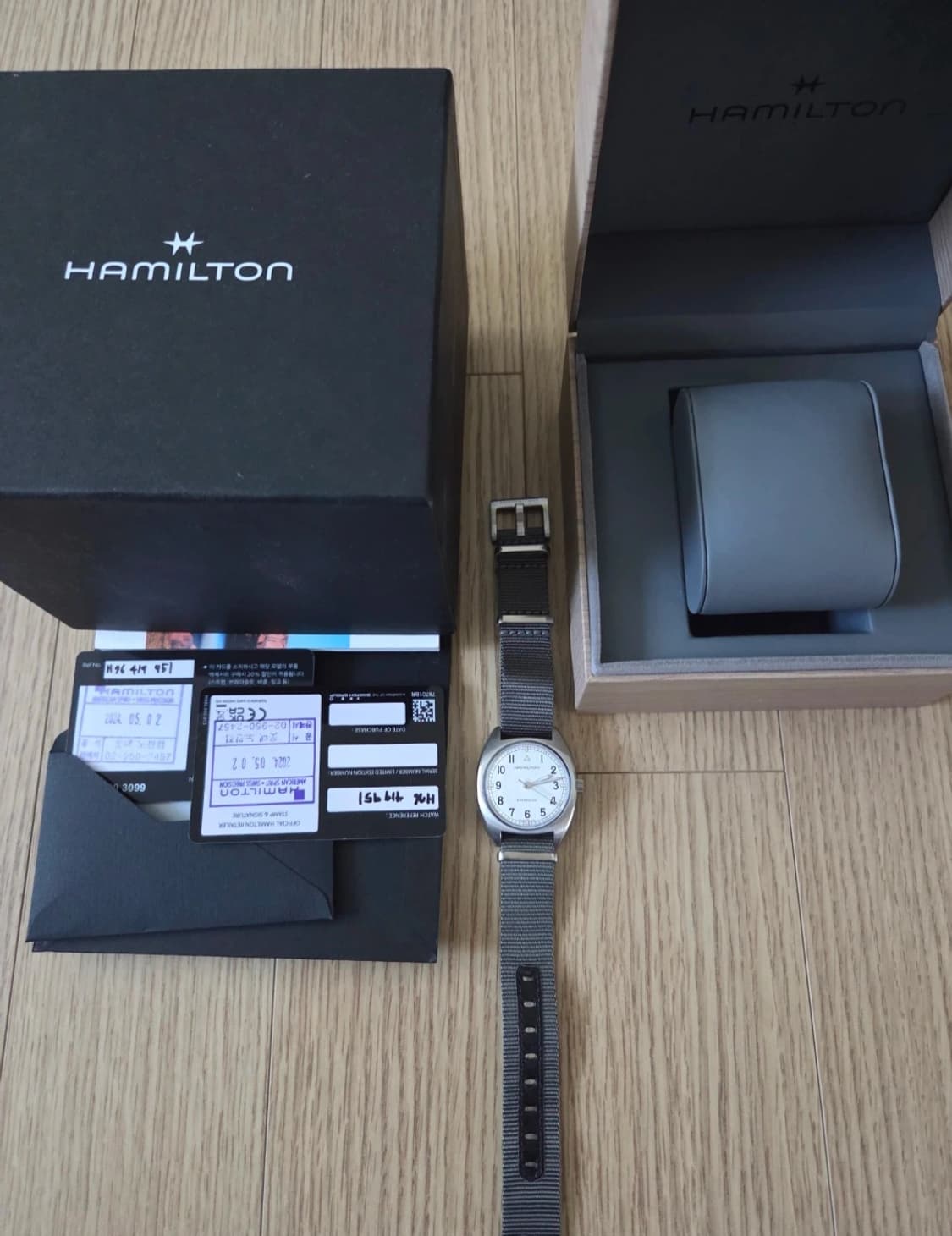 헤밀턴  카키 에비에이션 파이오니어 메카니컬 (W10) 시계 상품이미지8