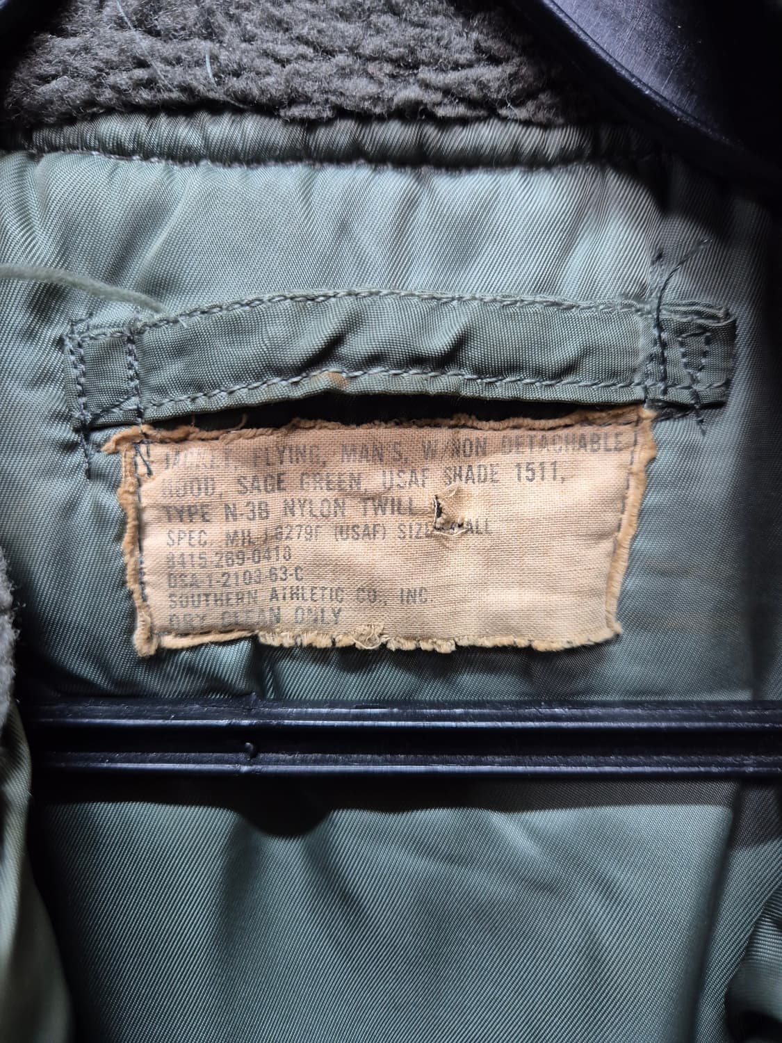 60's n3b 오리지널   파카 상품이미지3