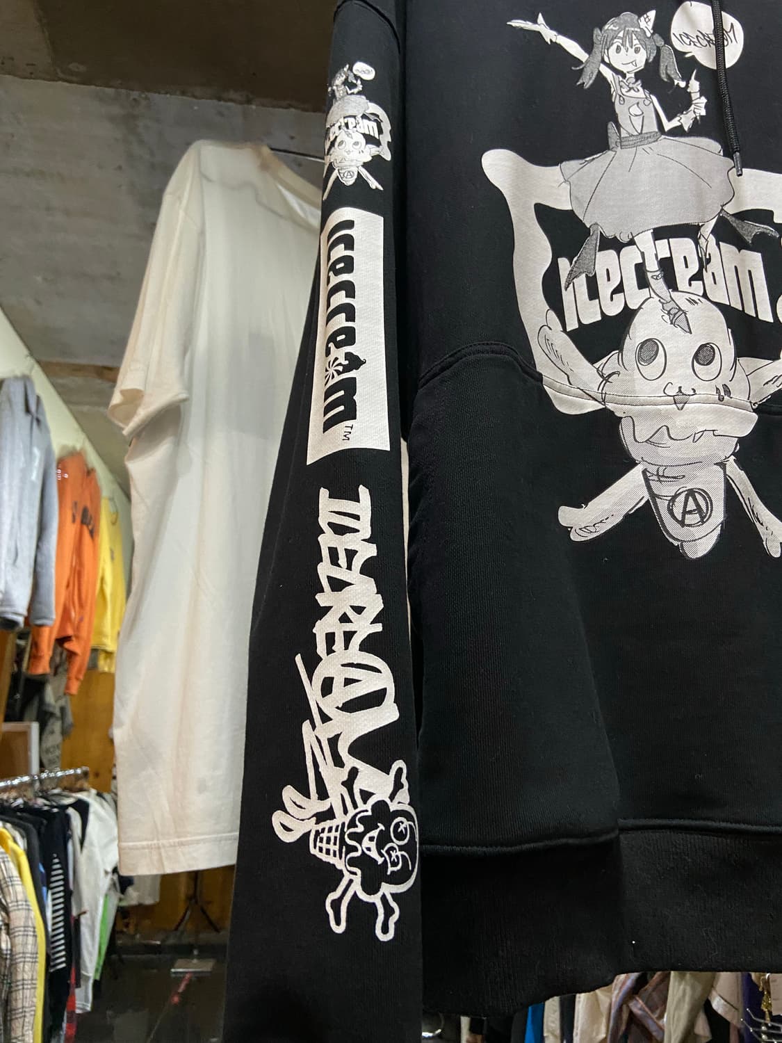 Icecream x Jun Inagawa 아이스크림 x 준 아니가와 후드 상품이미지4