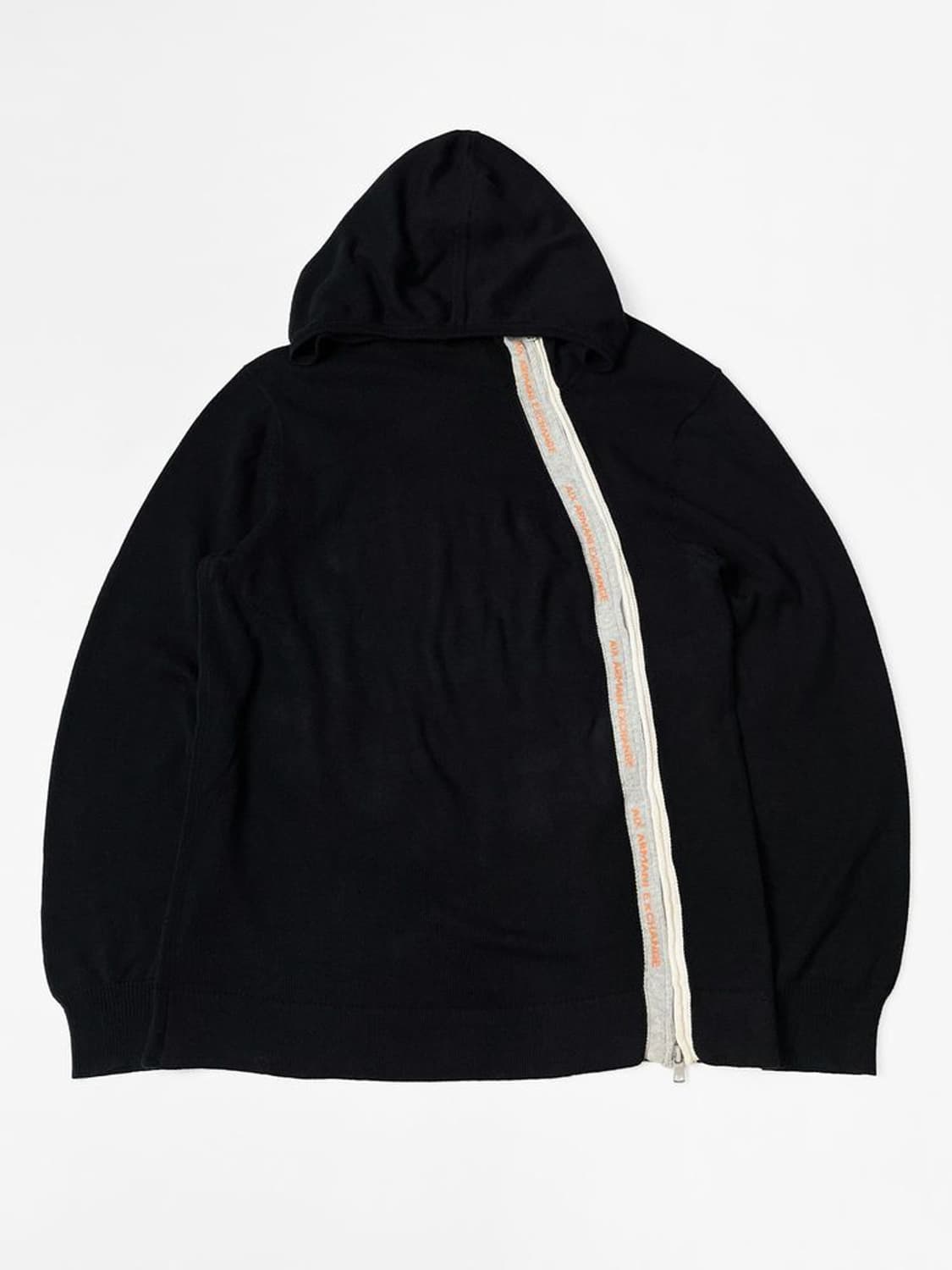 아르마니 익스체인지 Y2K 사선 스펠아웃 후드집업 A1382 상품이미지1