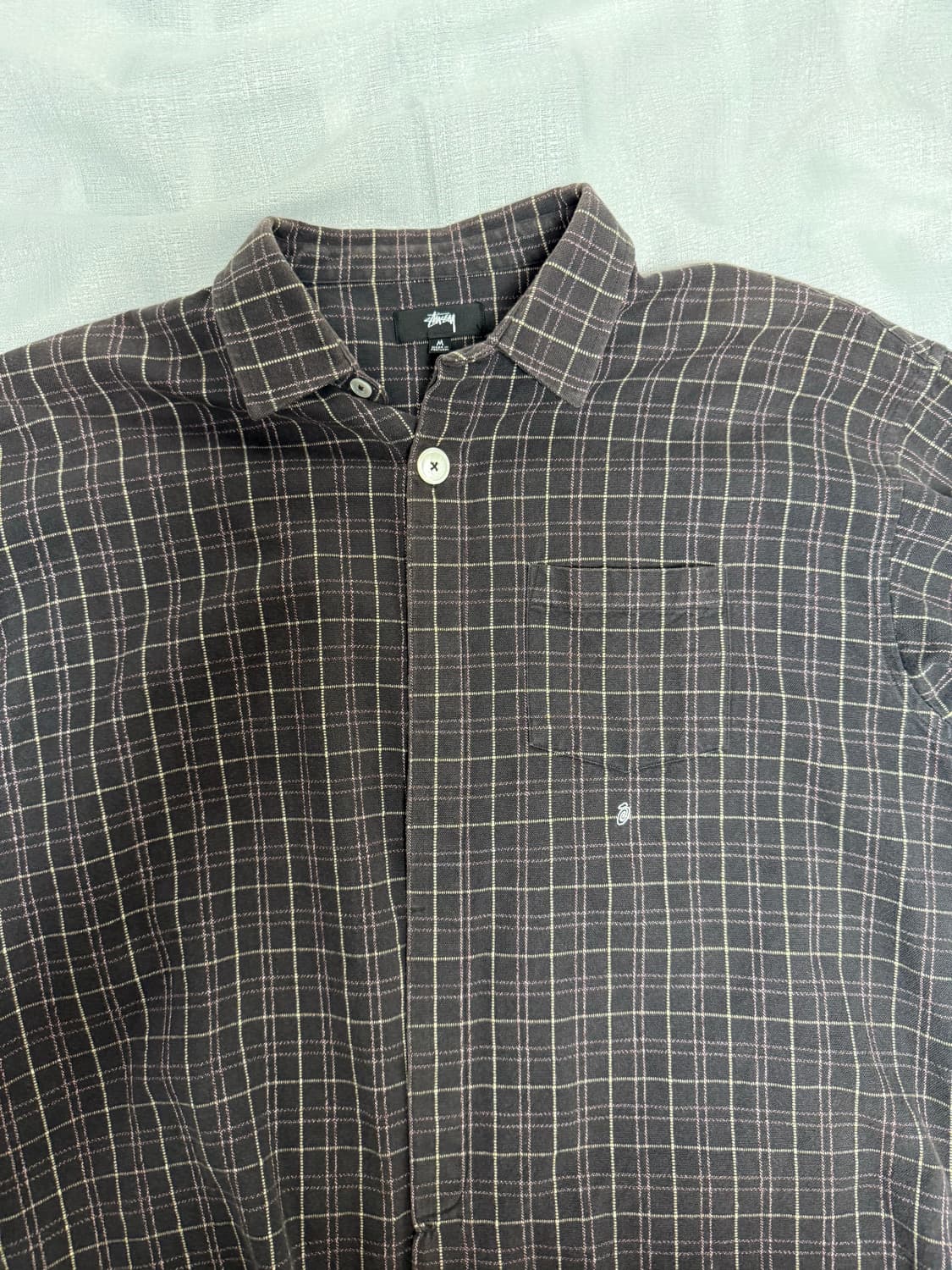 스투시 빅버튼 체크셔츠 상품이미지4