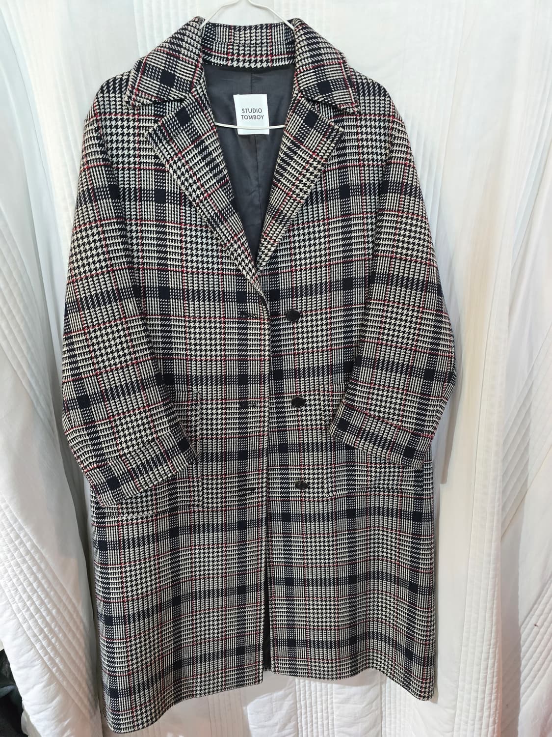 톰보이 오버핏코트  상품이미지2