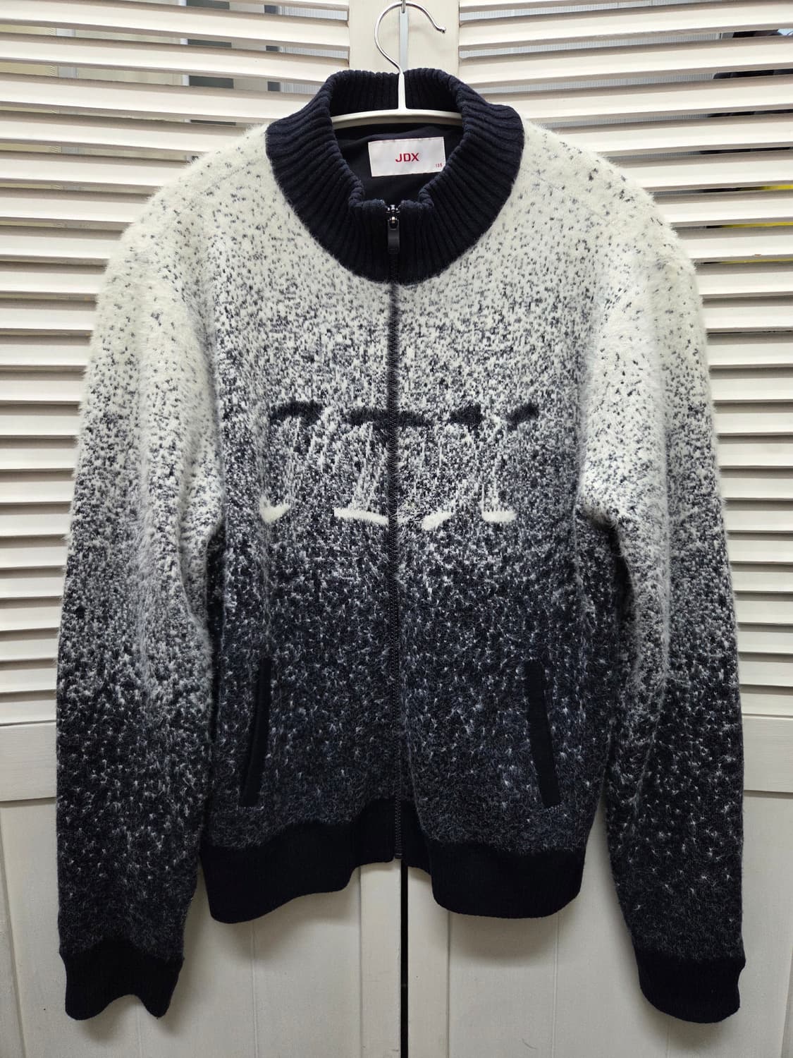 JDX 그라데이션 울캐시미어 골프 가디건 상품이미지1