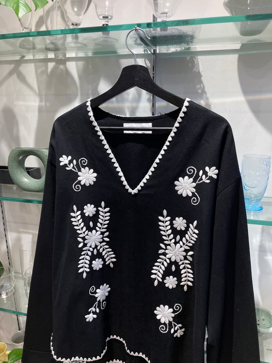디스커버드 flower stitch flano sipper shirts 상품이미지3