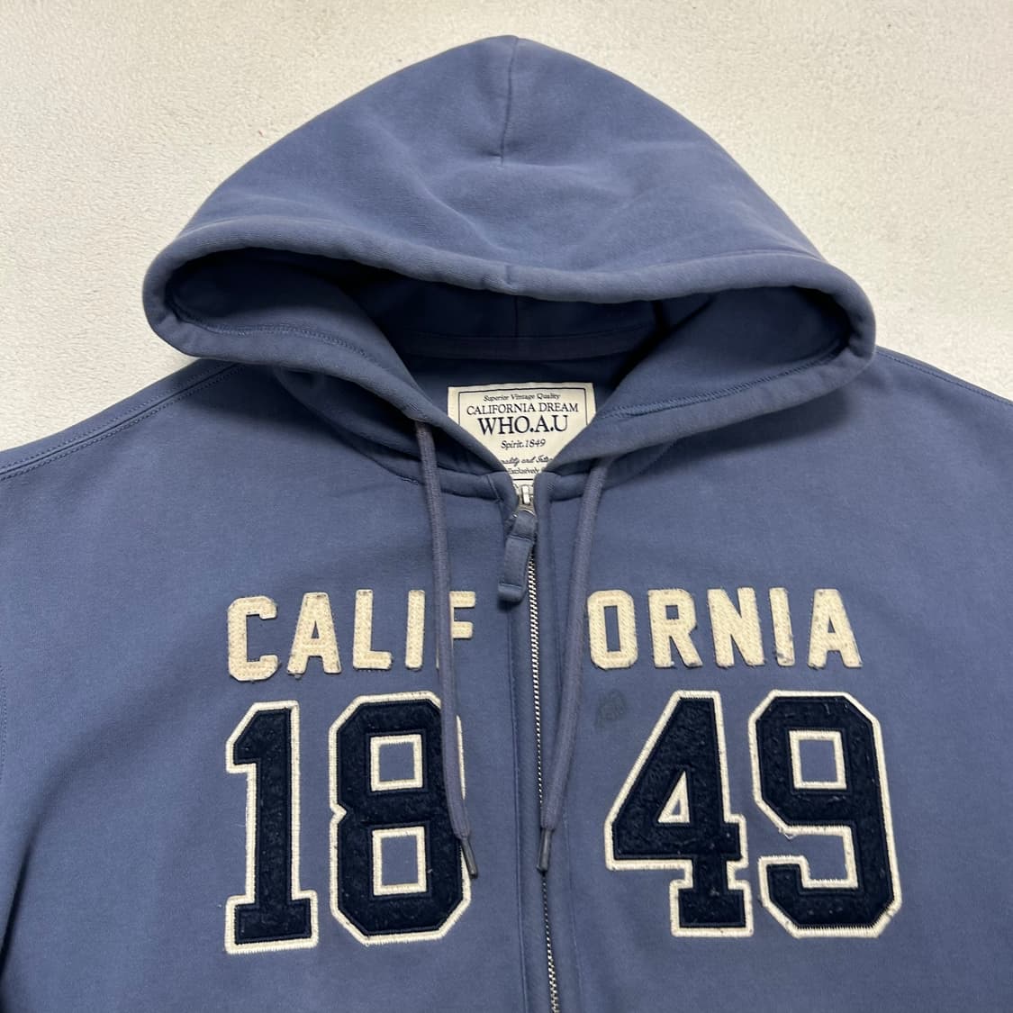 WhoAU Sky Two-Way Hoodie Zip-Up 상품이미지5