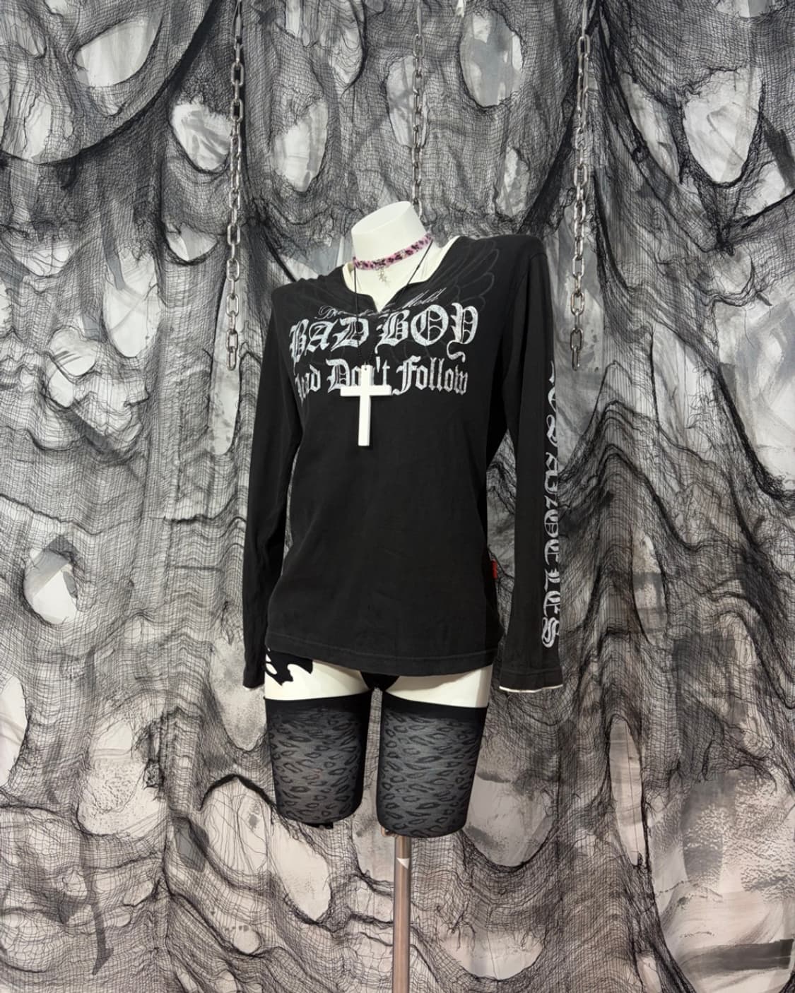 badboy Layered lettering long sleeve 상품이미지2