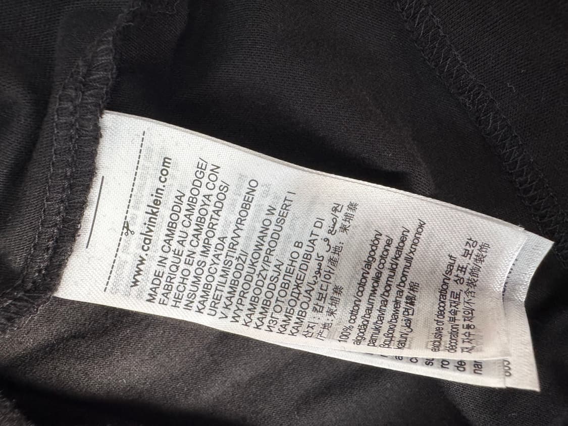 Calvin Klein Jeans CK 로고 롱슬리브 티셔츠 상품이미지4