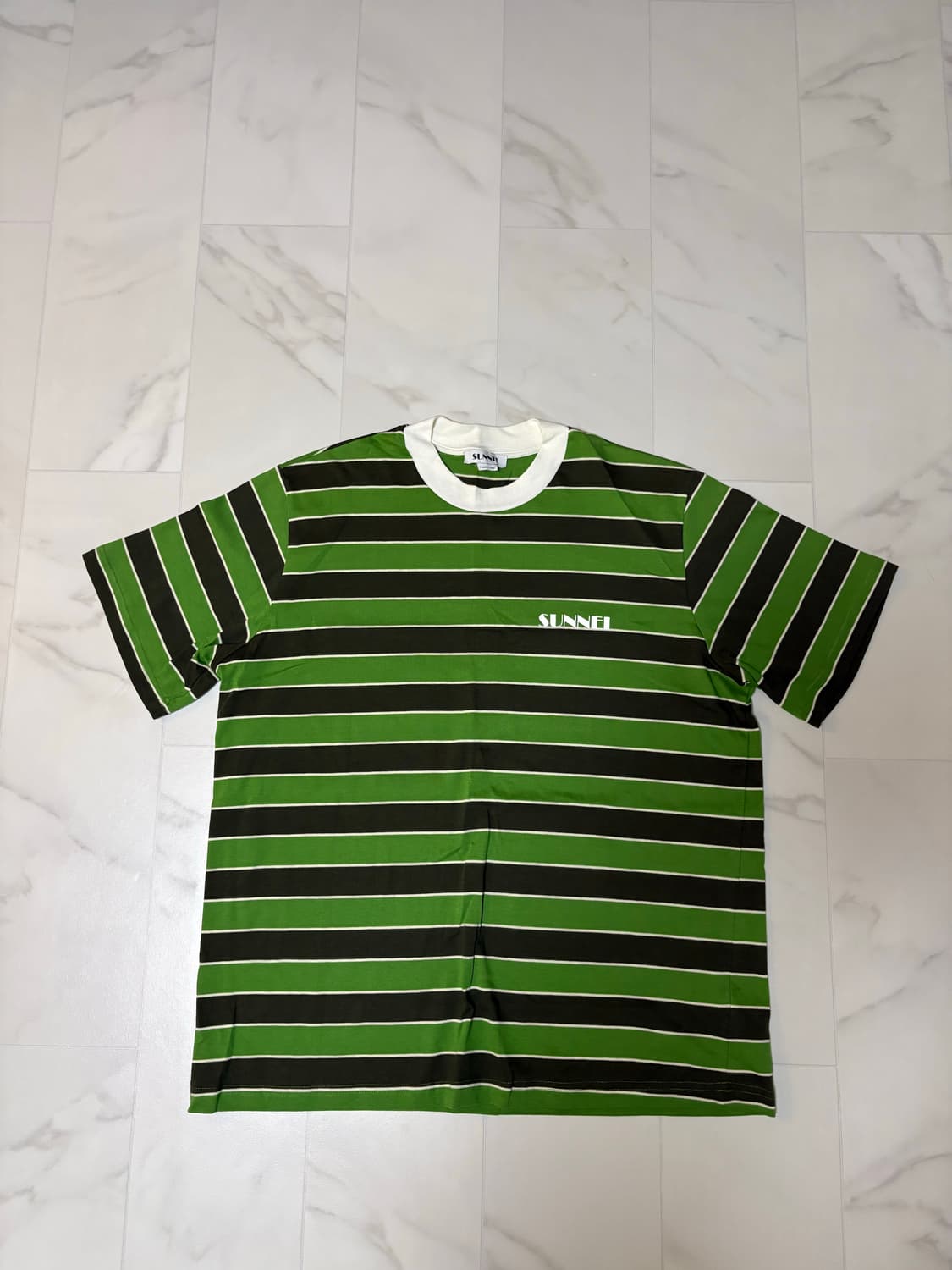 SUNNEI 스트라이프 티셔츠 XL 상품이미지1