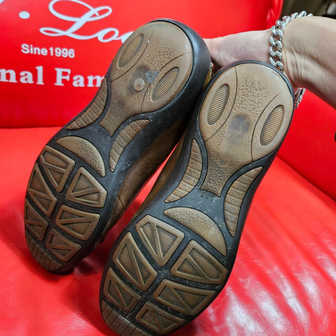 랜드로버 고어텍스 가죽 트래킹화 255size 상품이미지7