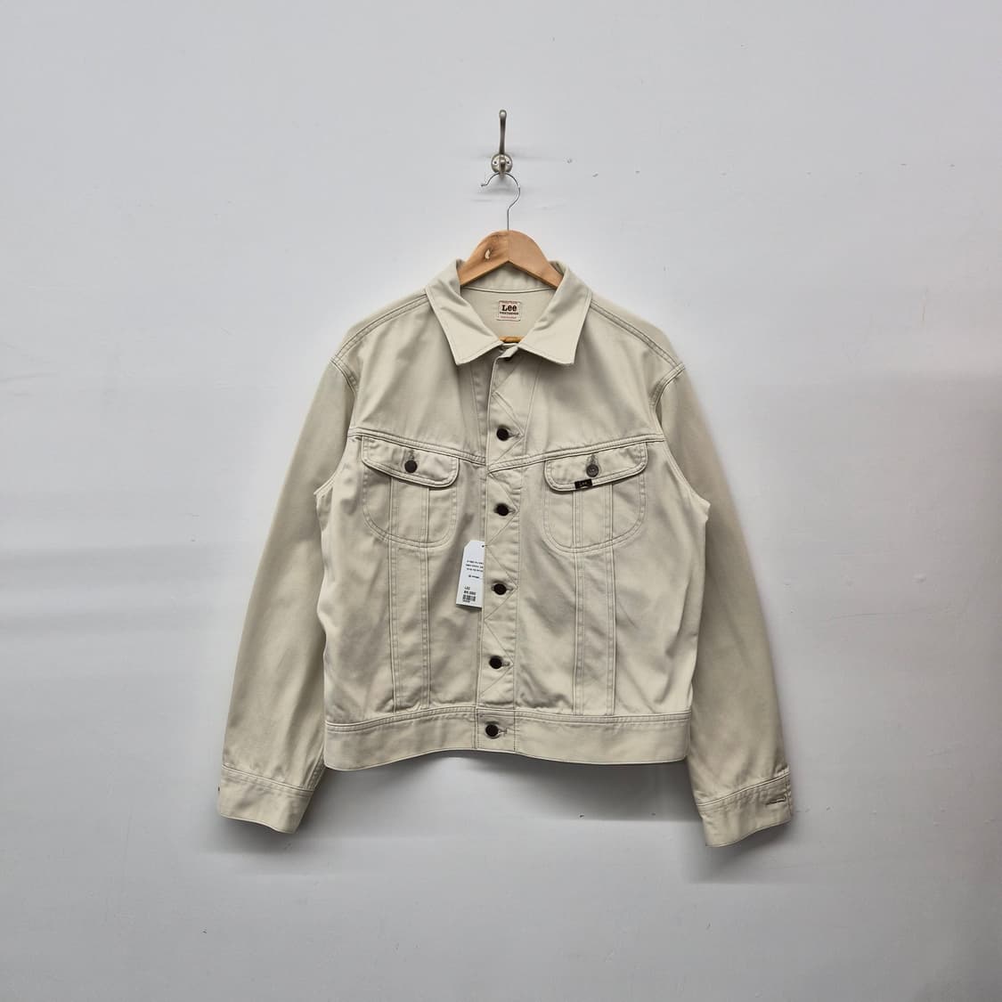 Lee 아이보리 데님 자켓 남성 XL 상품이미지1