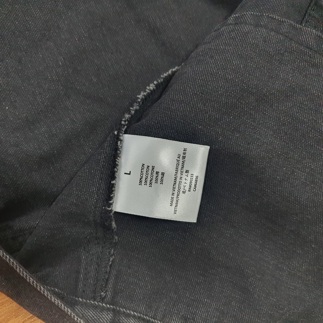 피어오브갓 에센셜 데님 자켓 L s급 상품이미지2