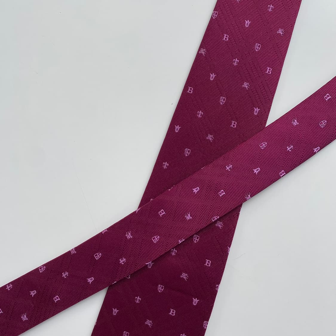 버버리 블랙라벨 모노그램 명품 넥타이 (Burberry)8.6cm 상품이미지5