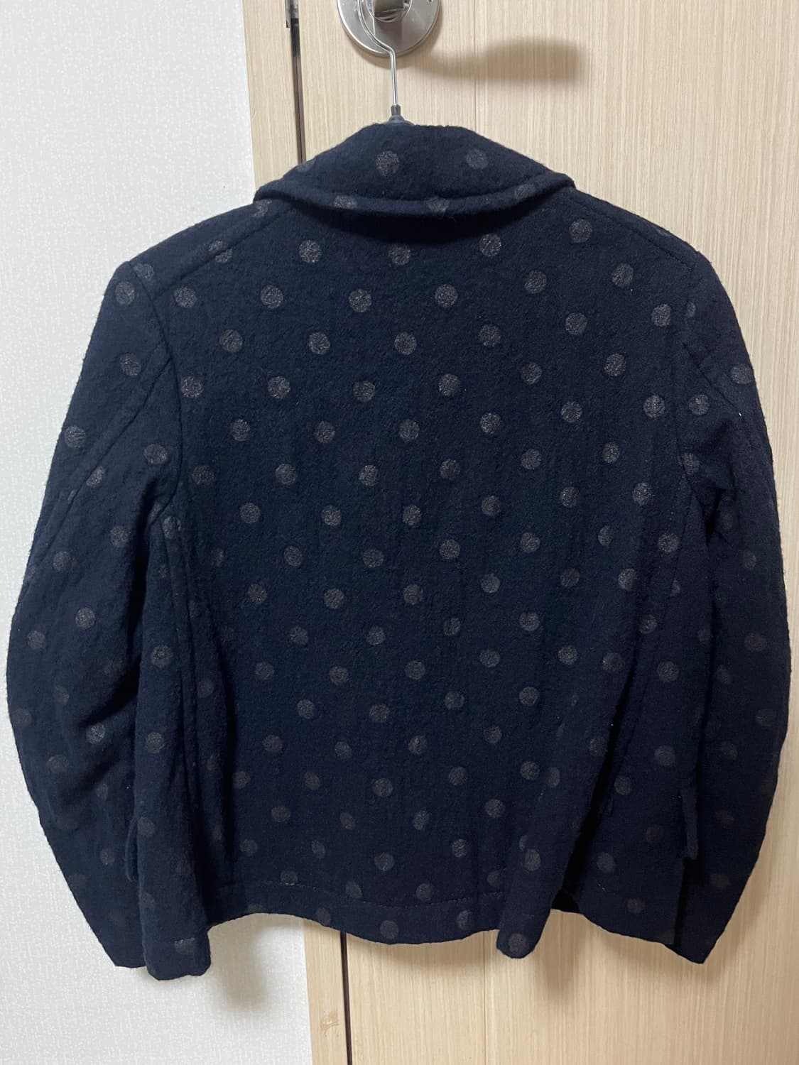 comme des garcons tricot 도트 자켓 (navy) 상품이미지3