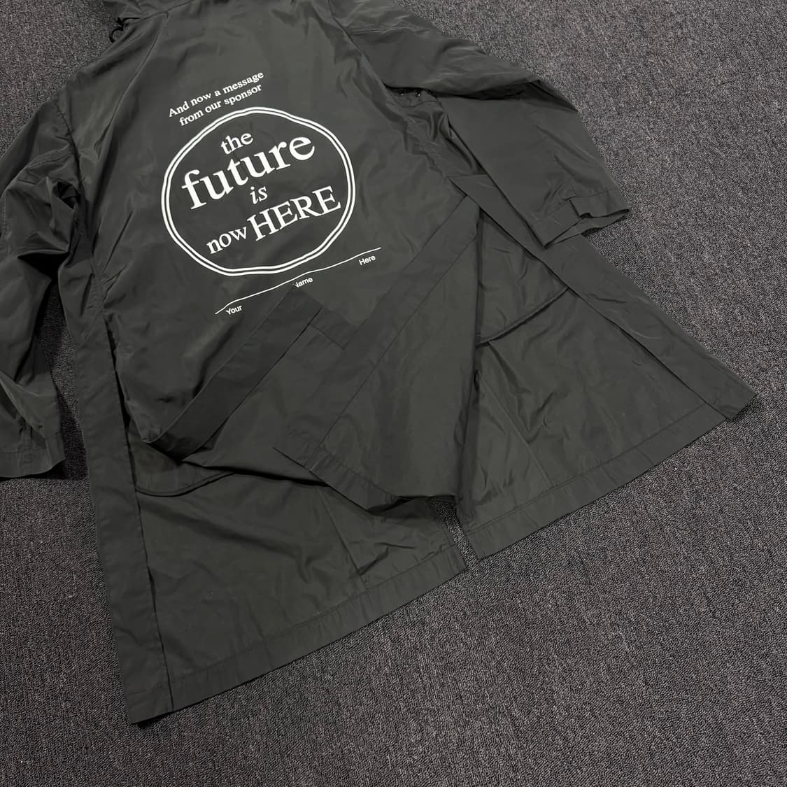 디젤 제이 엘링스 벨크로 롱 윈드 야상 바람막이 자켓 상품이미지7