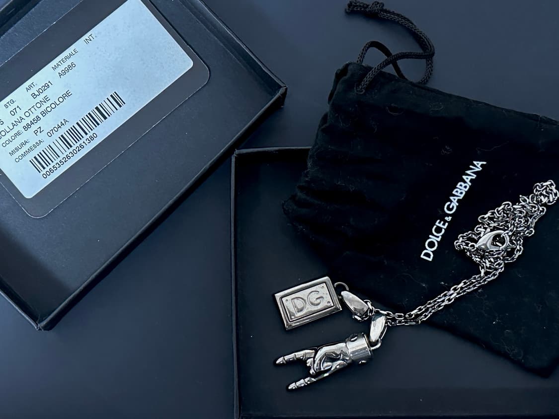 돌체앤가바나 락앤롤 목걸이 풀박스 🤘🏿🎸 상품이미지1