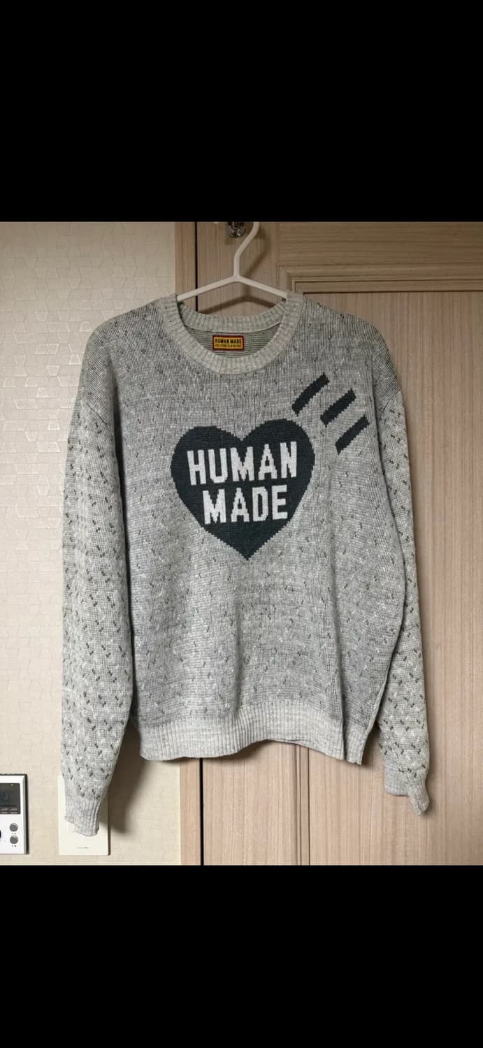 (M)휴먼메이드 하트 니트  상품이미지2