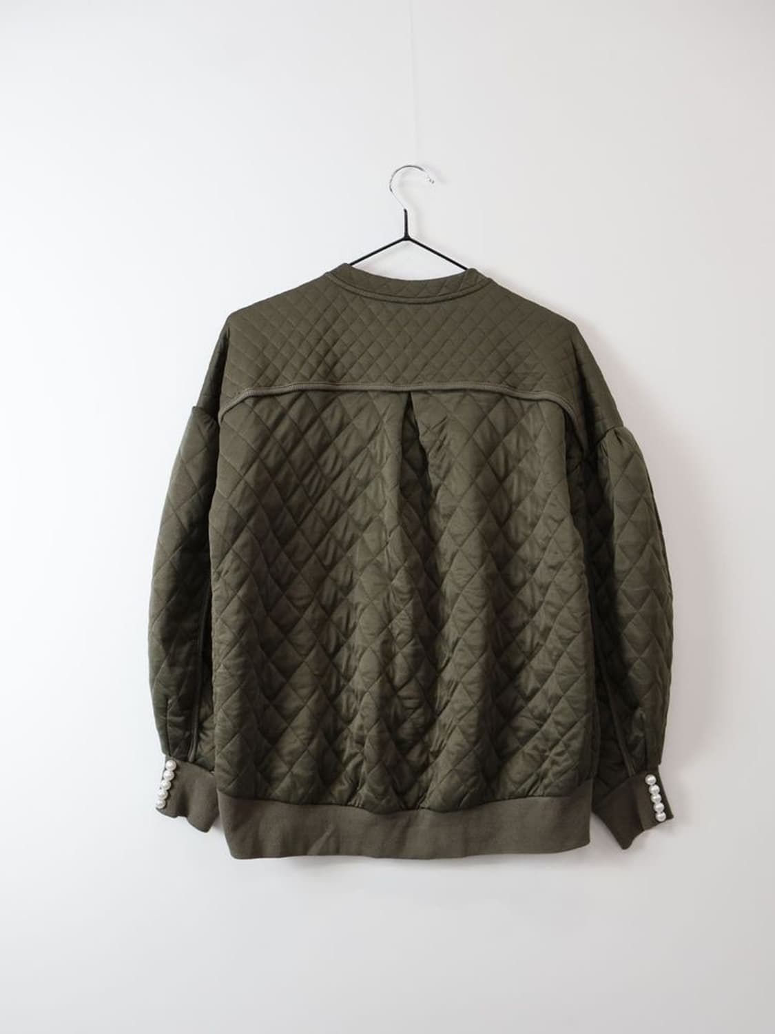 ANELA Quilted Jacket Khaki 상품이미지4