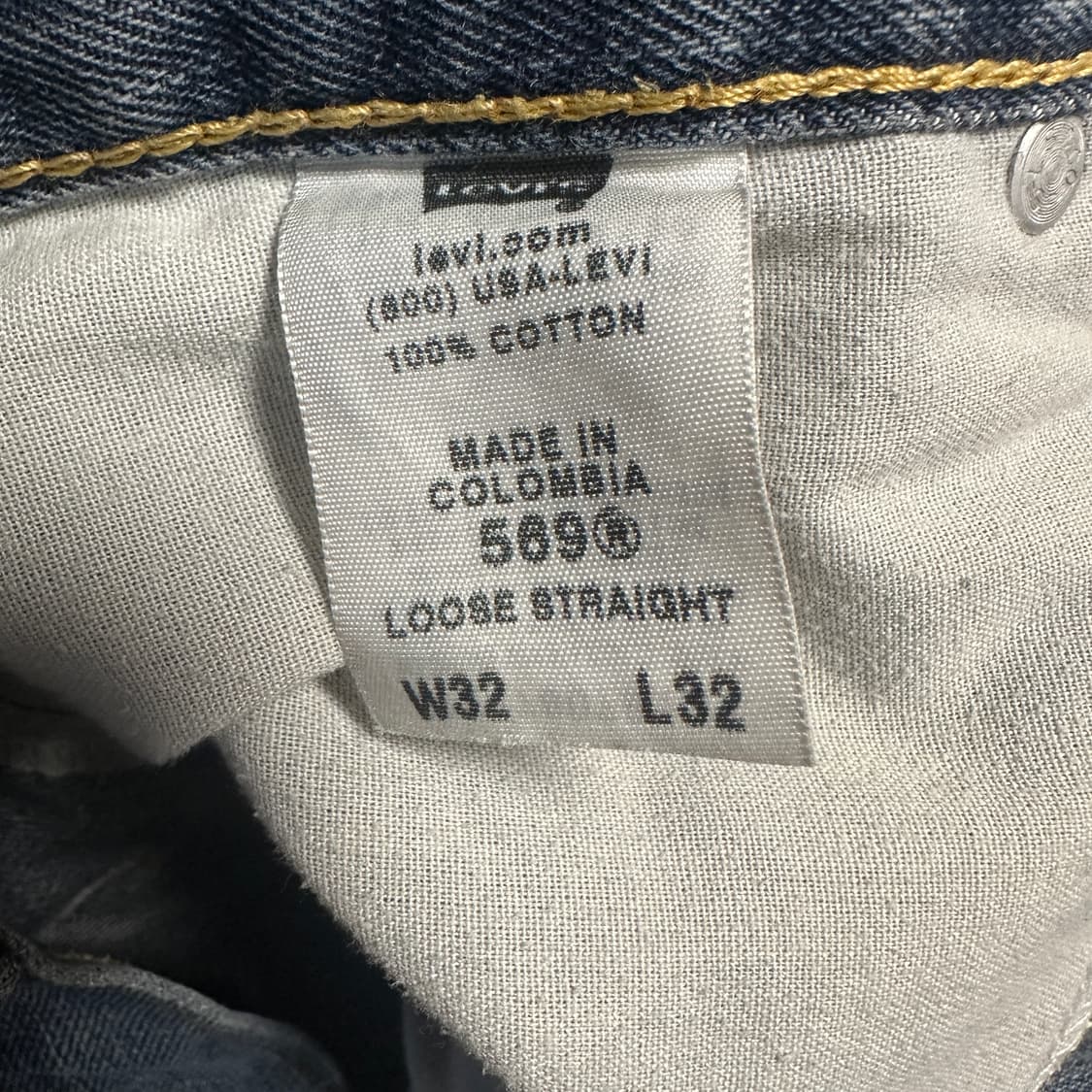 리바이스 569 루즈 스트레이트핏 W32 X L32 상품이미지8