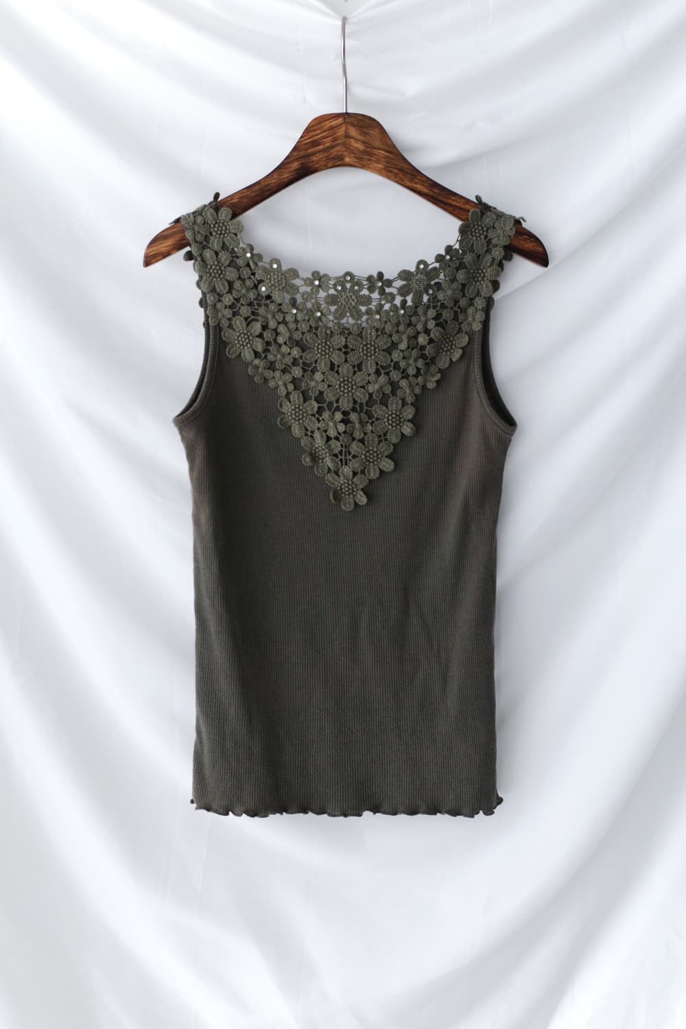 flower crochet sleeveless 상품이미지7
