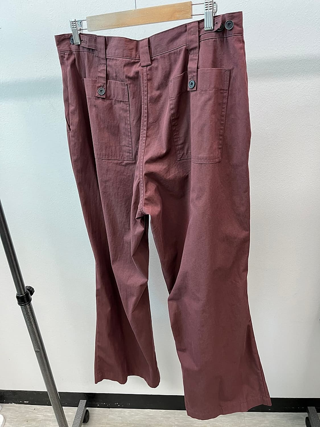 34-36) 헤칭룸 버건디 VTG Snow Pants Burgundy 상품이미지5