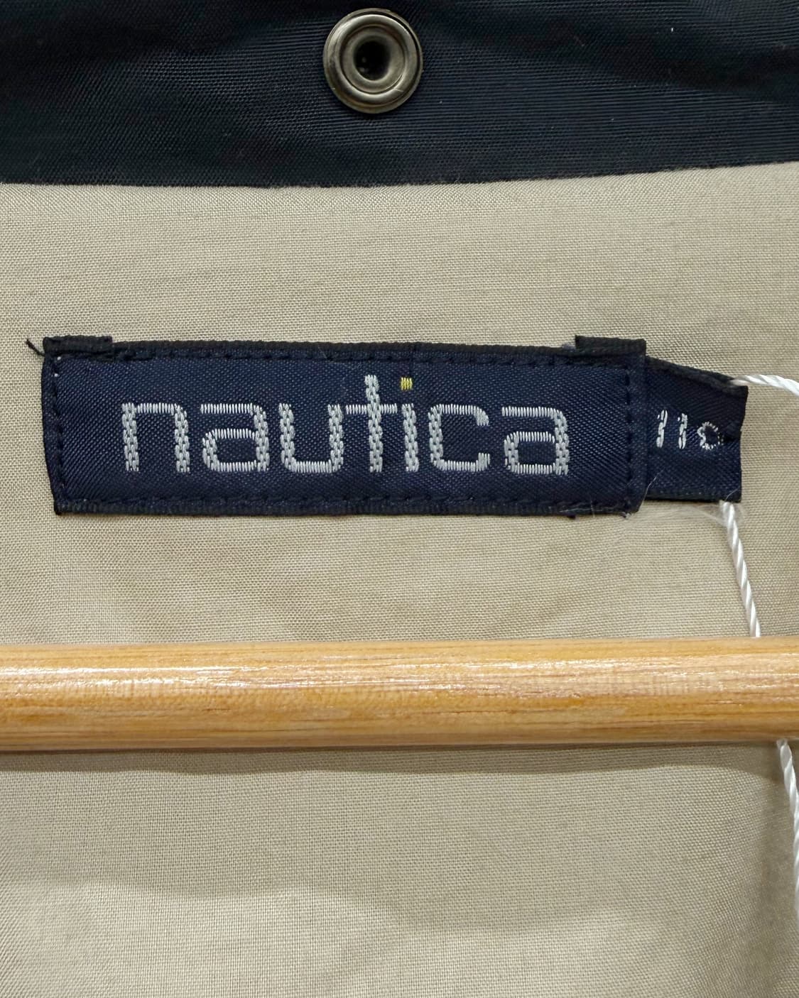 노티카 00s 코튼쉘 봄버 코치 자켓 네이비 상품이미지7