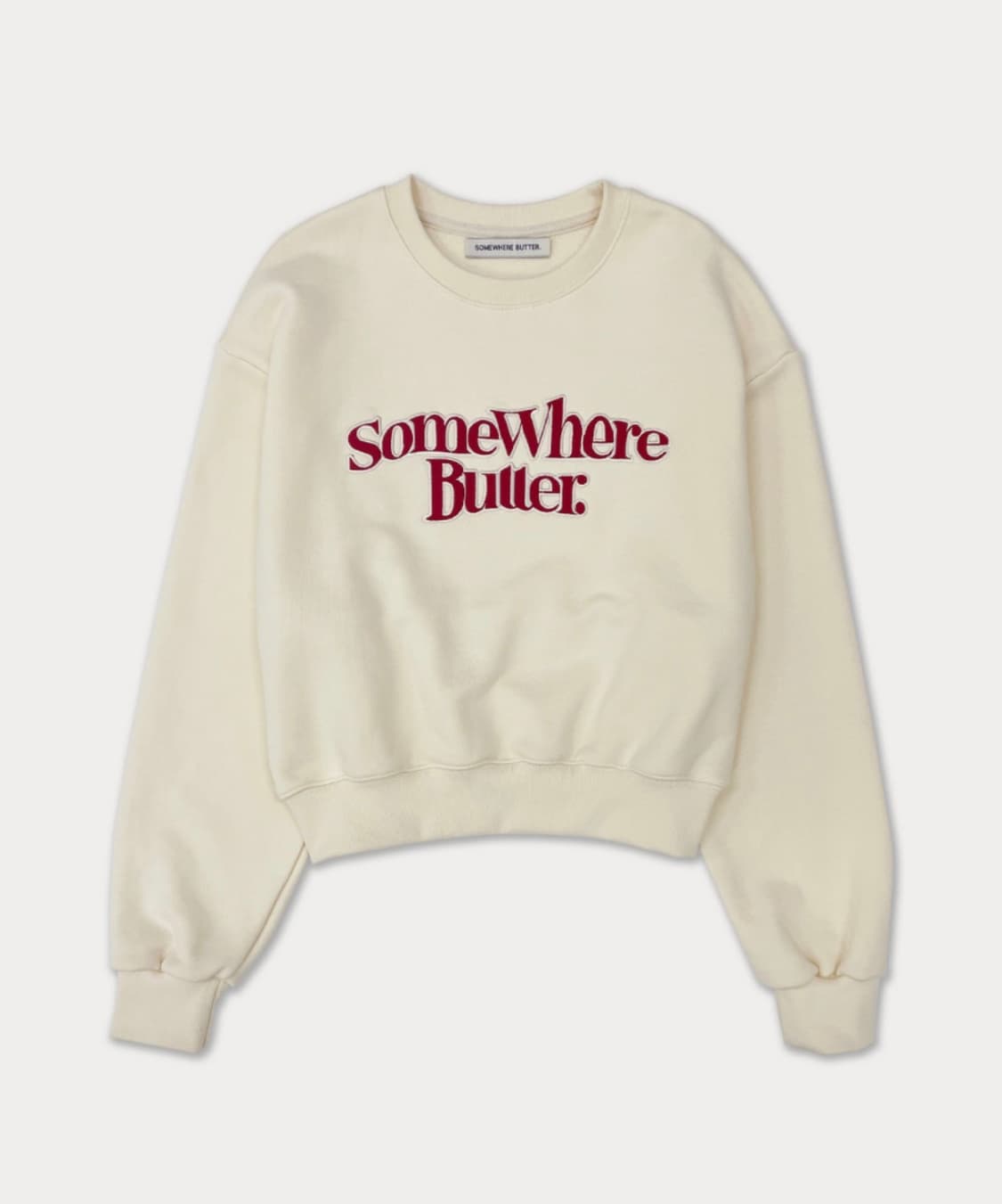 썸웨어버터 맨투맨 크림 아이보리 버터 sweatshirt cream 상품이미지3