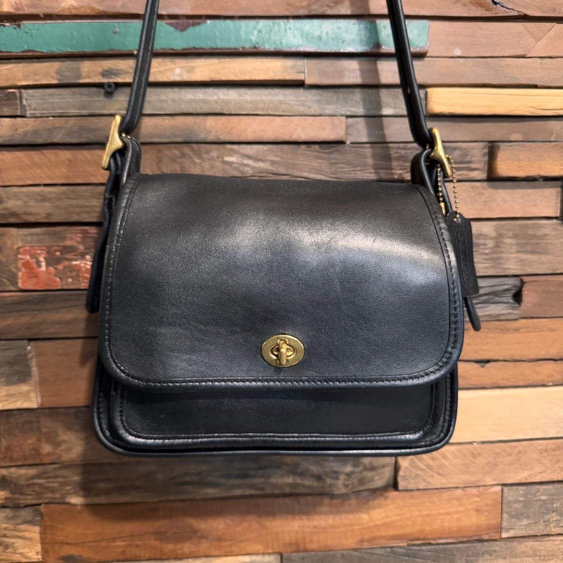 Old Coach Glove Leather Shoulder Bag 상품이미지3