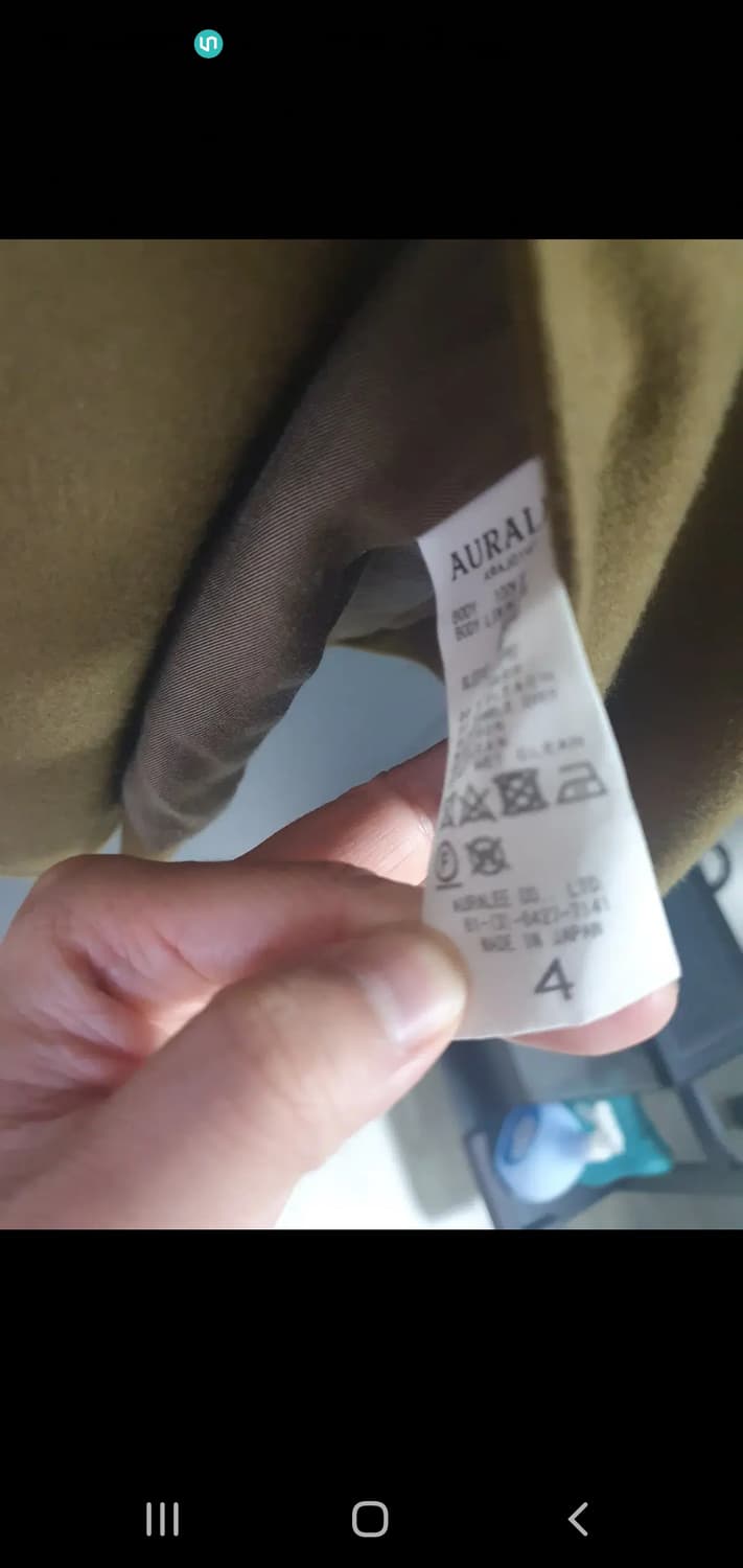 오라리 소프트 울 플라넬 자켓 4사이즈 상품이미지2