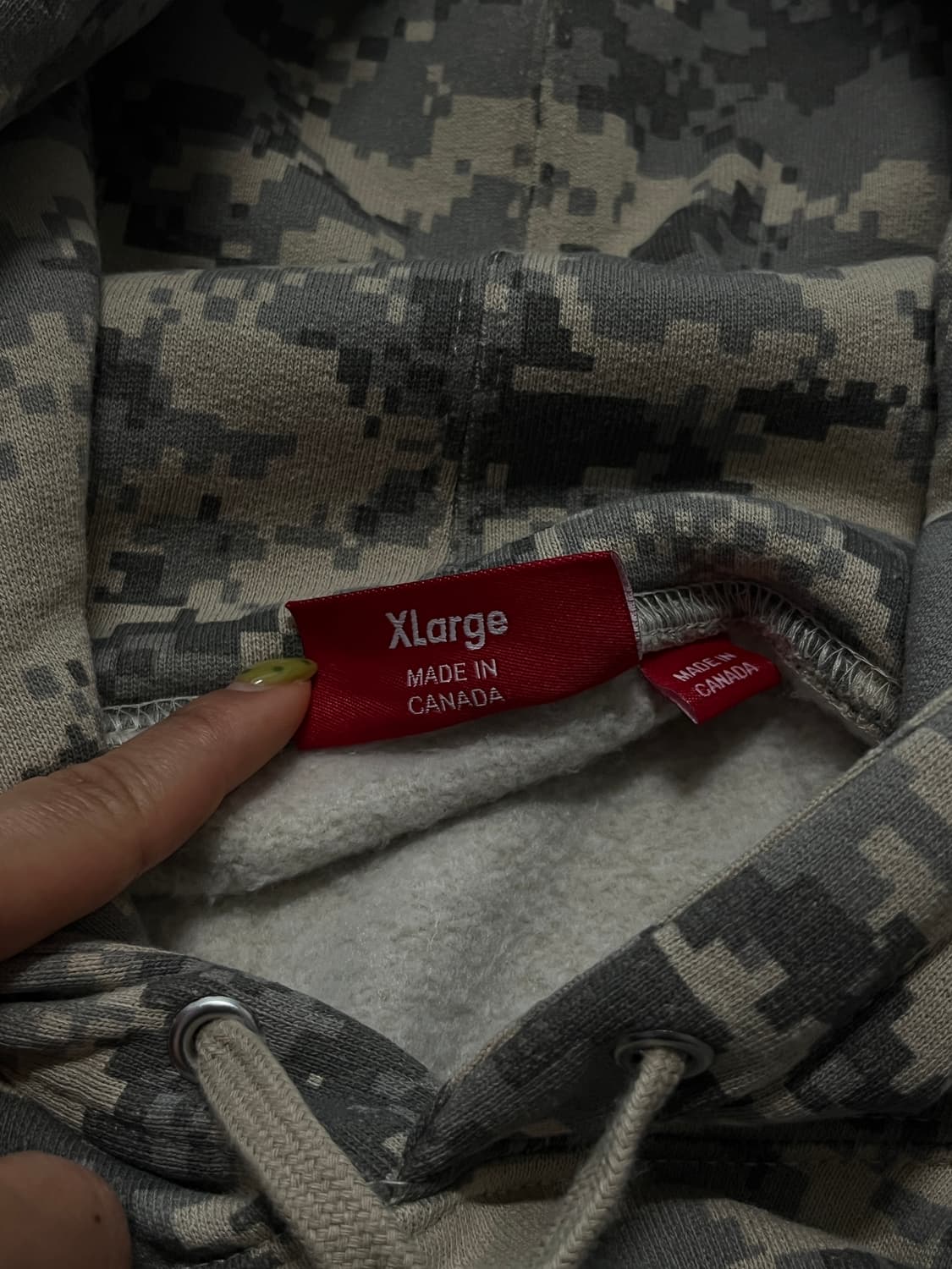 슈프림 스몰 박스 후드 스웨트셔츠 디지 카모 상품이미지5