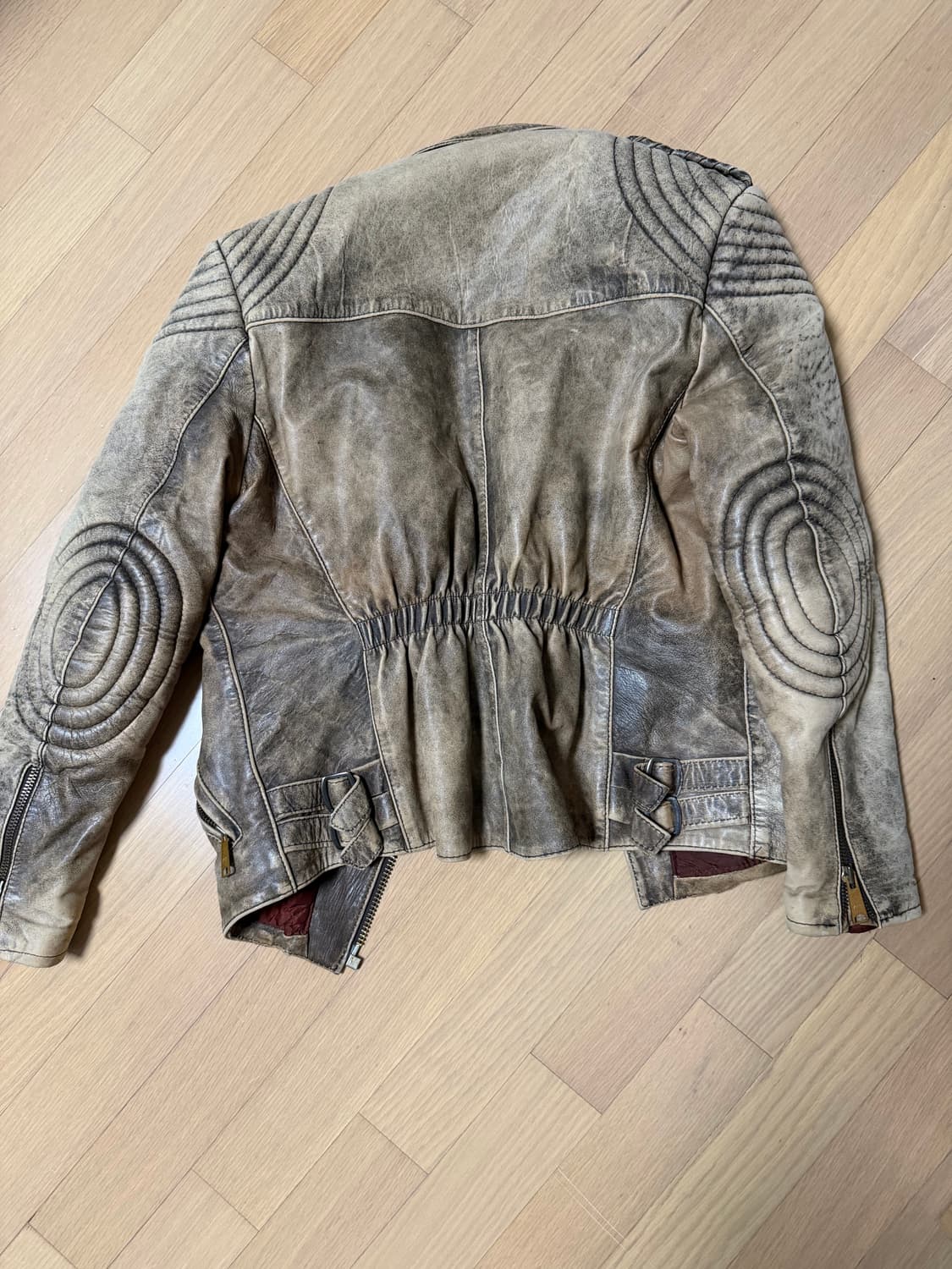 Grunge 00s embroidery design  jacket 상품이미지2