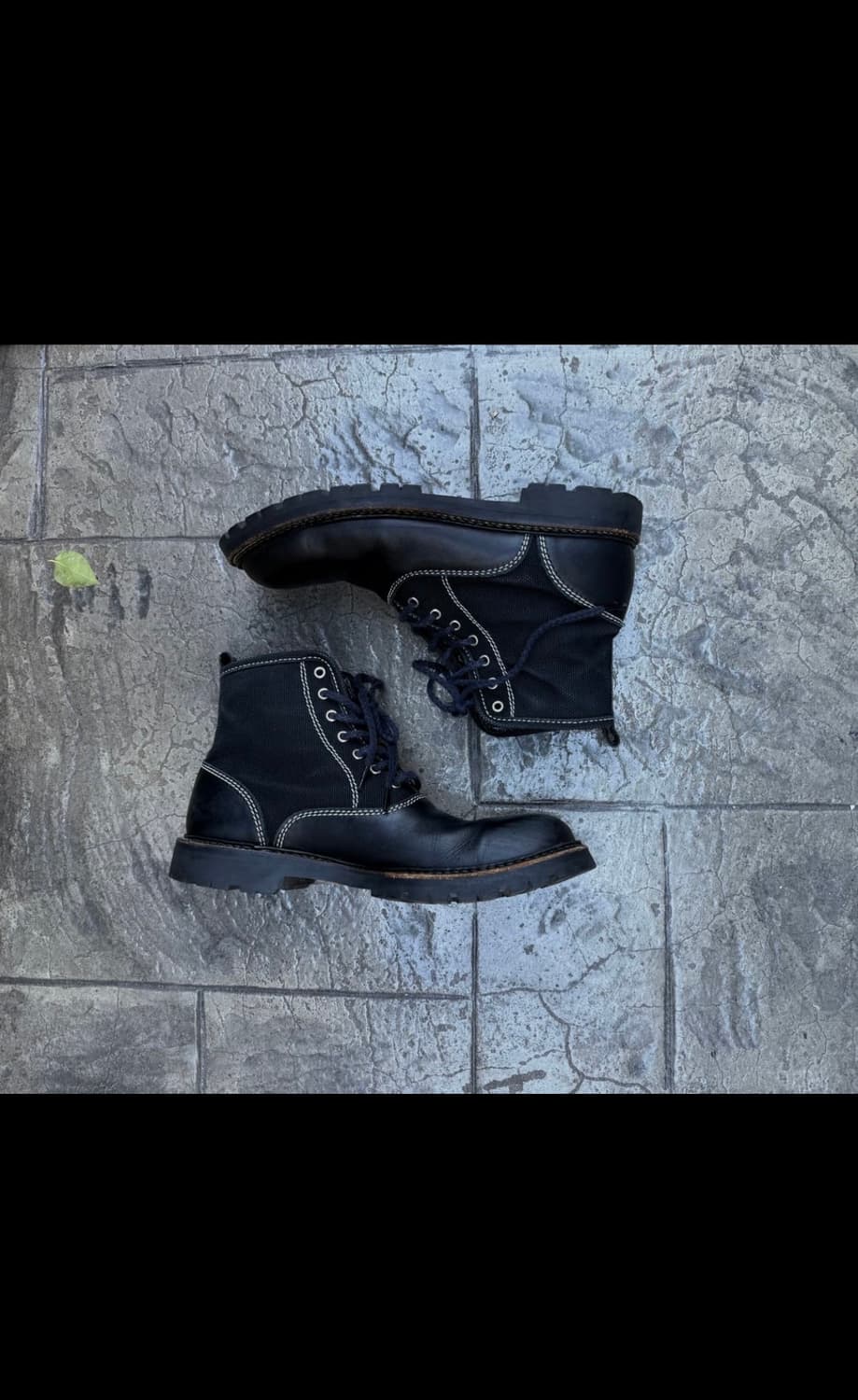 꼼데가르송 옴므 스티치 이중 도킹 부츠 상품이미지6