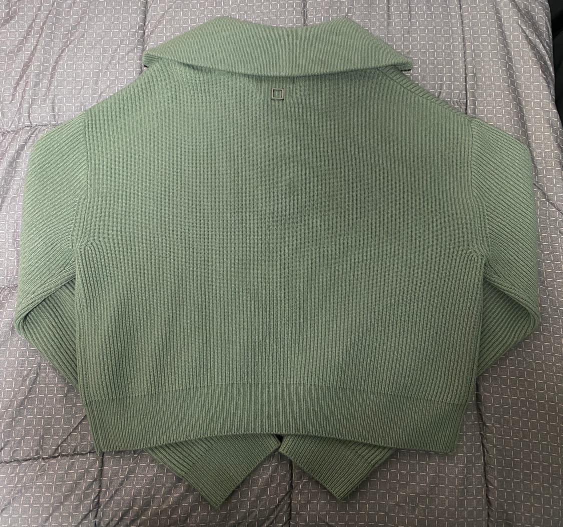 우영미 하프집업 니트 48 상품이미지2