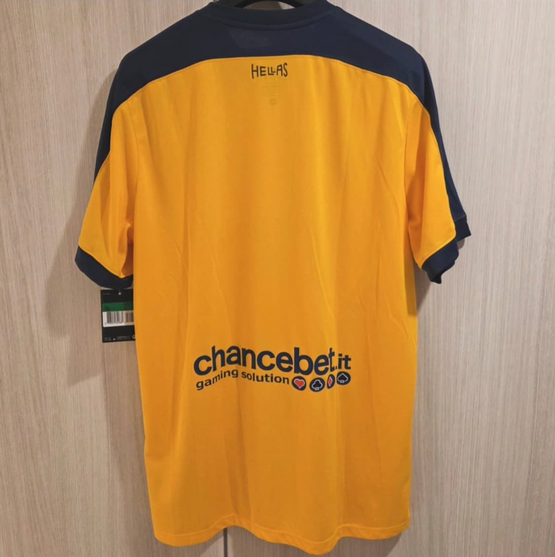 (해외XL)17-18 헬라스베로나 어웨이 유니폼 나이키 축구 저지 이승우 상품이미지2