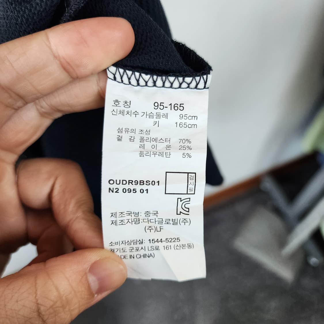 헤지스 블랙 반팔 원피스 상품이미지7