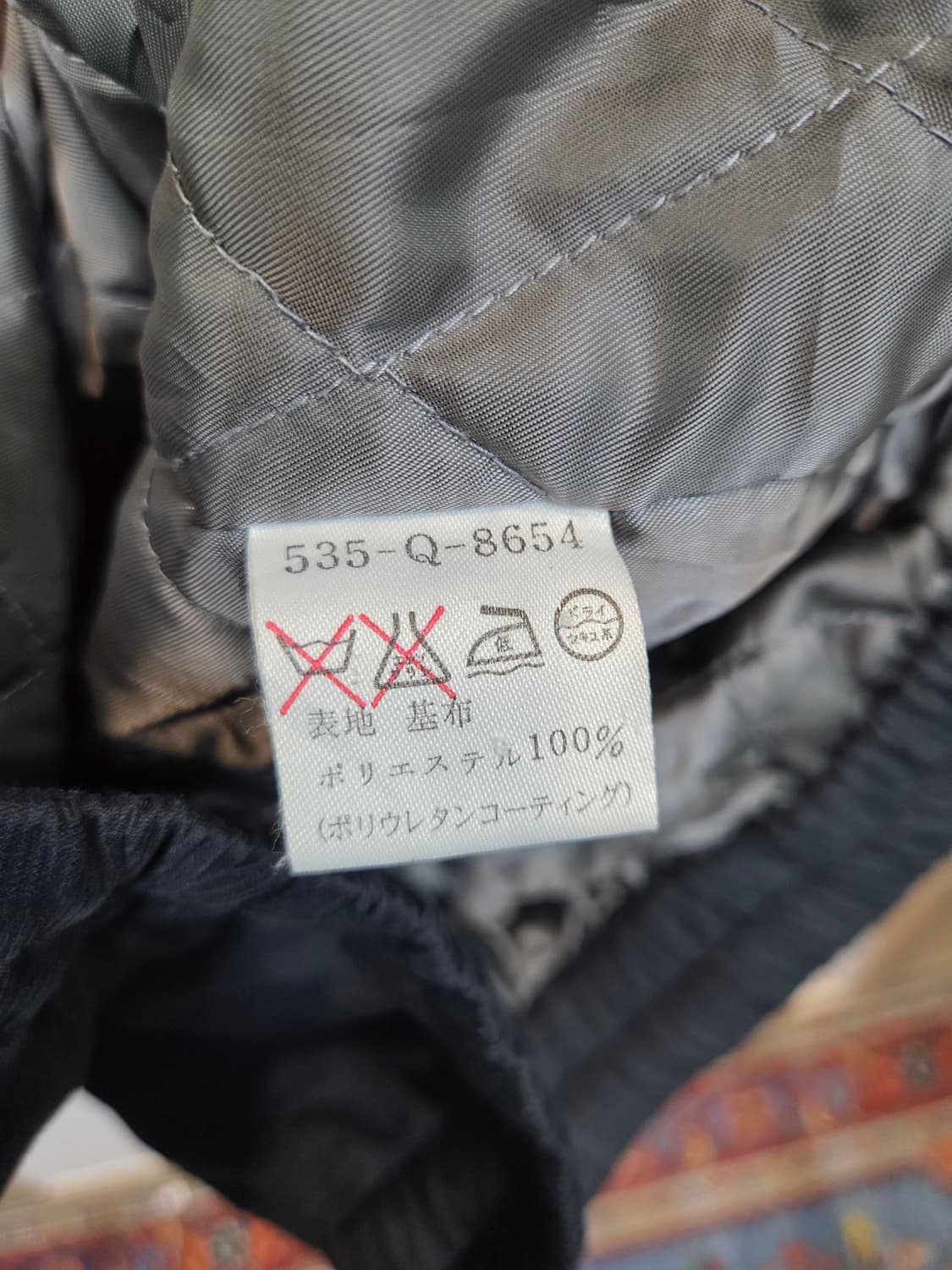 겐조 골프 일본판 빈티지 올드스쿨 누빔 해링턴 자켓 xl 상품이미지4