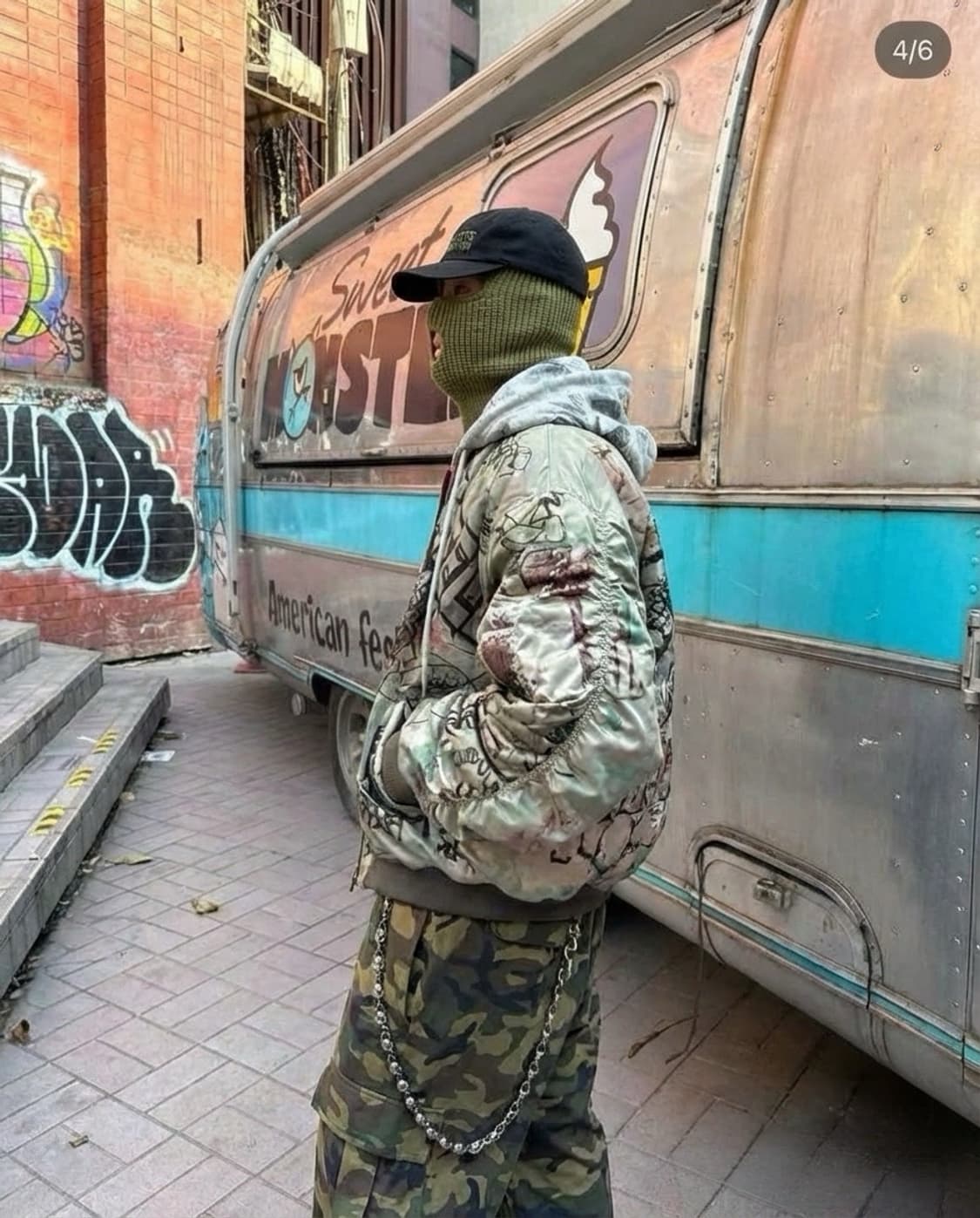 ( 레어) 베트멍 25ss 한정판 울 바라클라바 상품이미지1