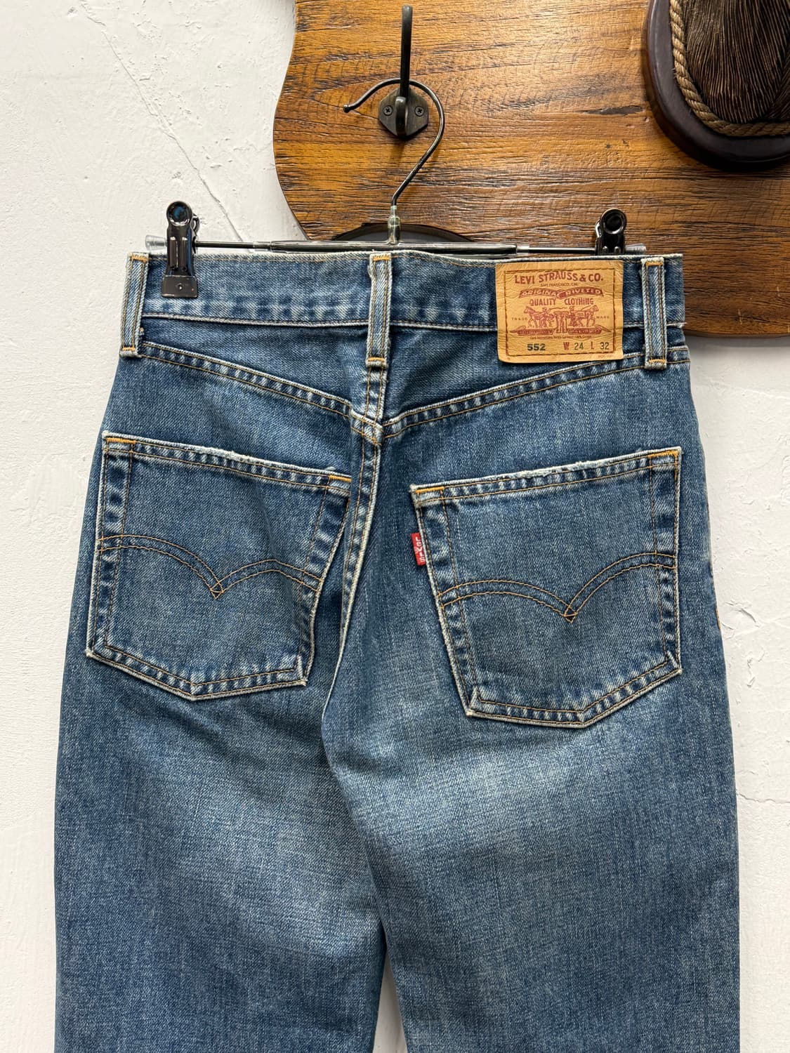 90s Japan Levi's 552 Straight Denim Pant 상품이미지2