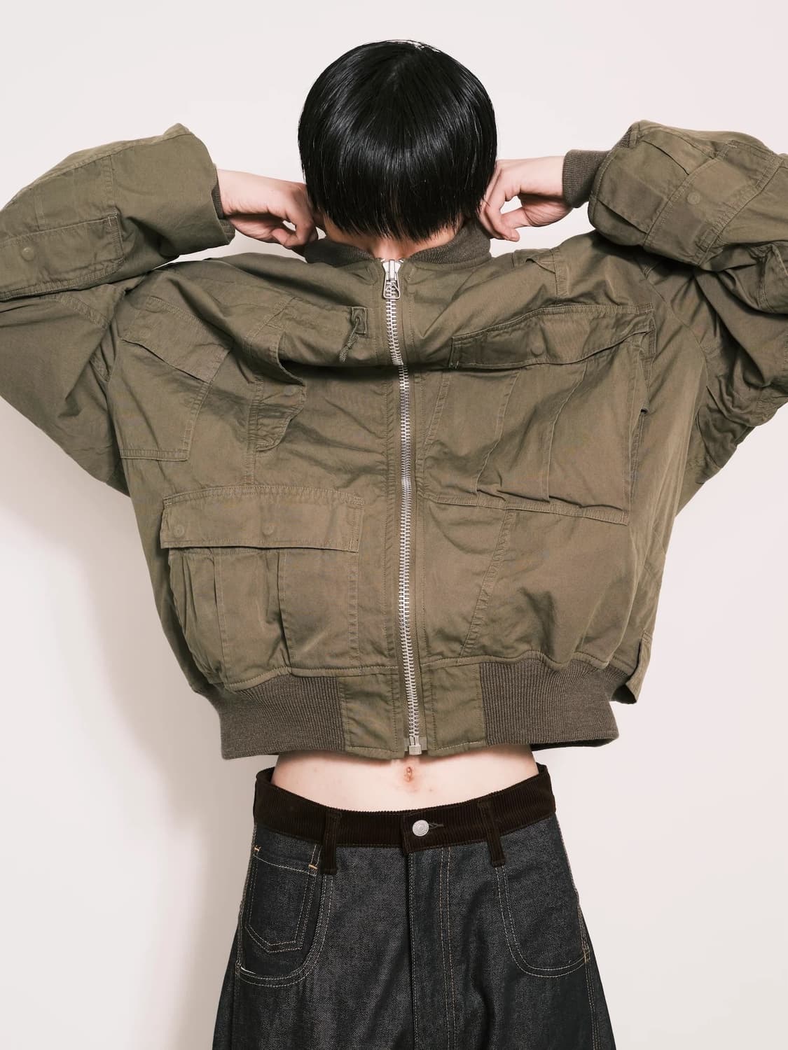 [L]준야와타나베x니들스 25aw 리버시블 ma1 상품이미지5