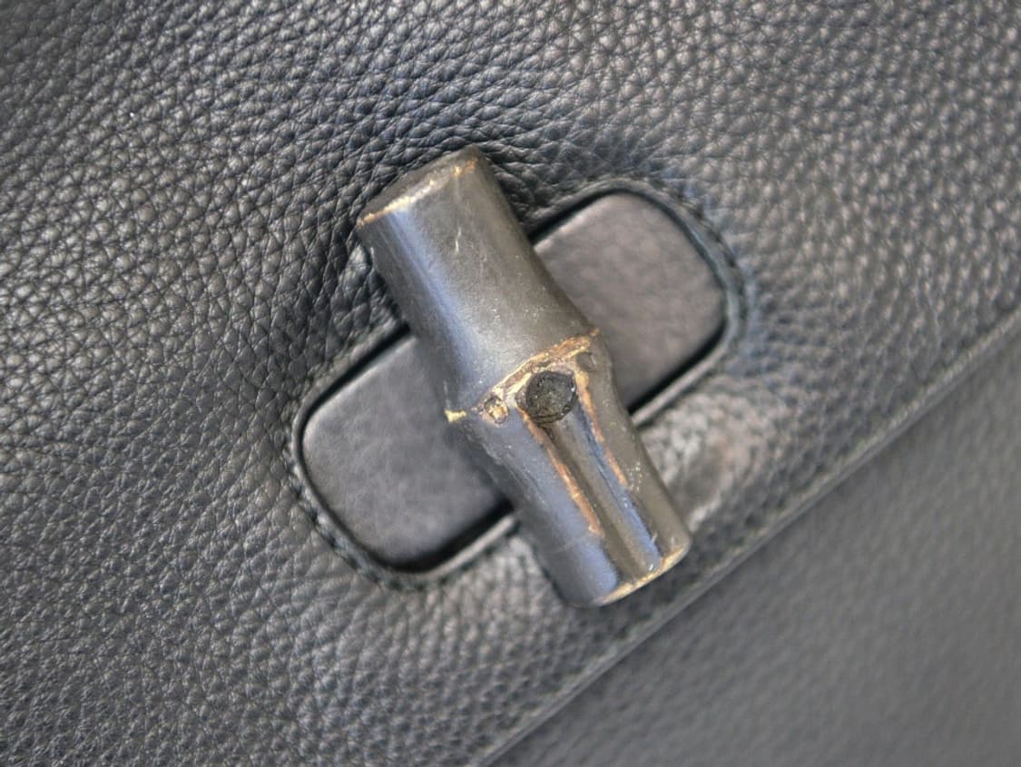 구찌 뱀부 탑핸들백 (정품) 상품이미지7